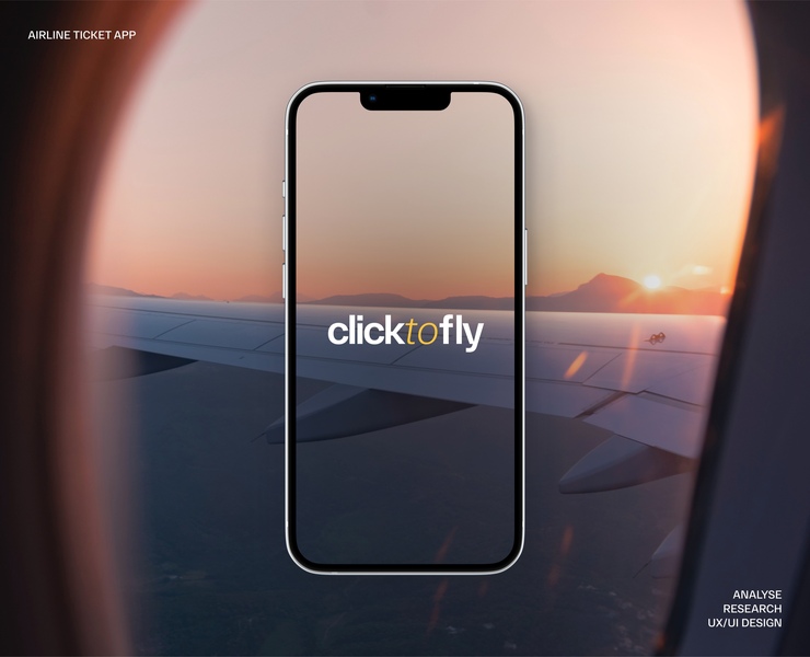 Mobile App Air Tickets на Dprofile