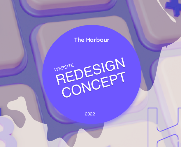 The Harbour - corporate website redesign concept — Интерфейсы на Dprofile