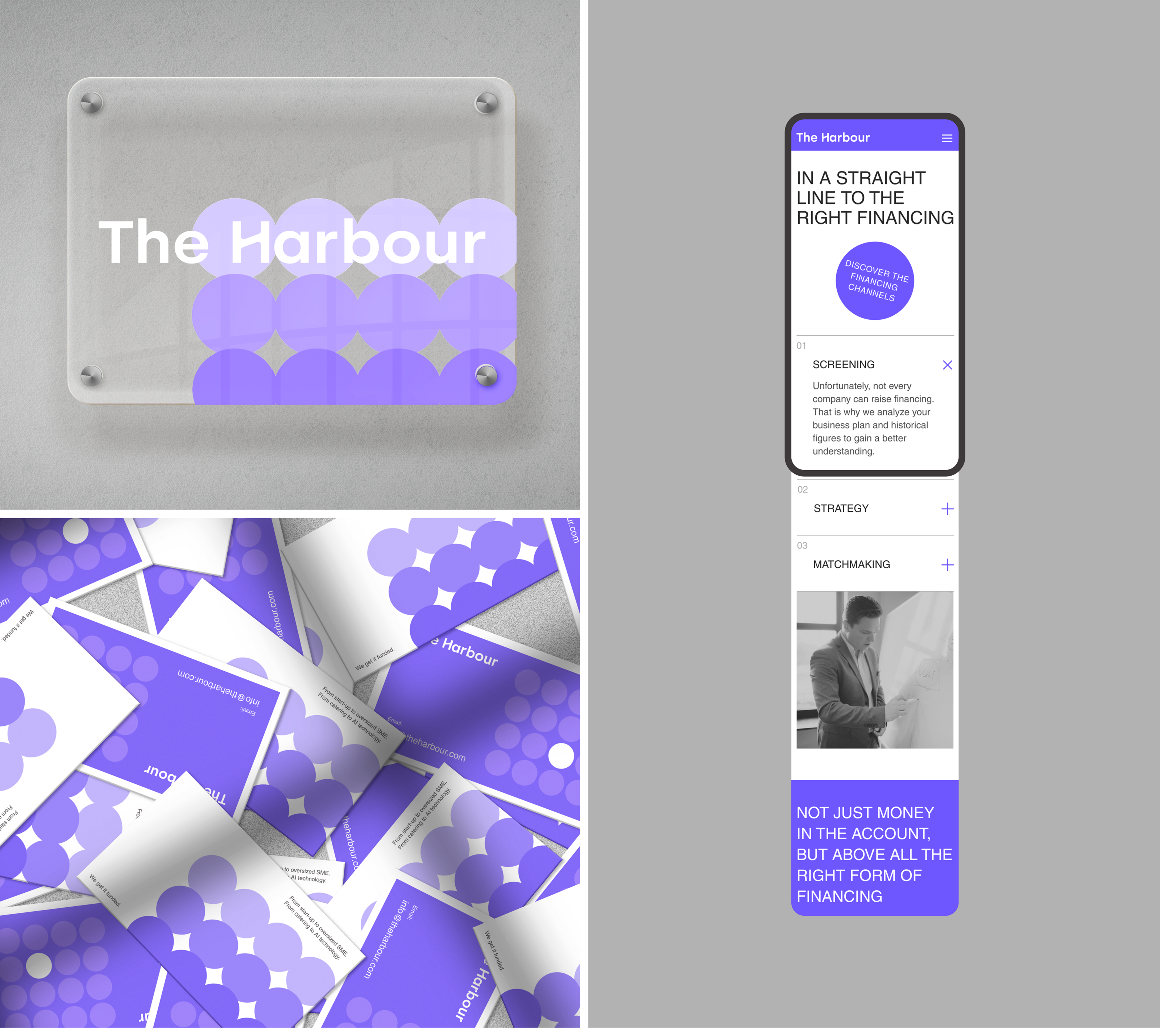 The Harbour - corporate website redesign concept — Изображение №7 — Интерфейсы на Dprofile