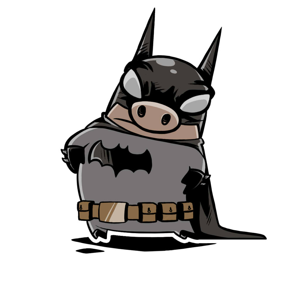 Супер Свиньи — Изображение №2 — Иллюстрация на Dprofile