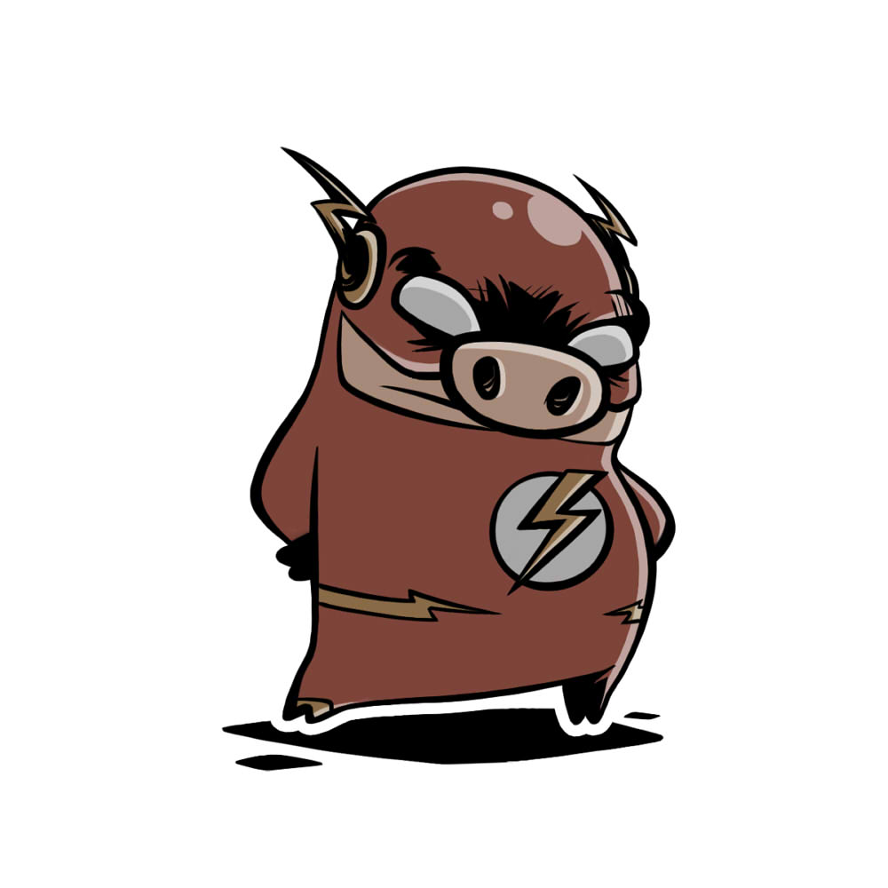 Супер Свиньи — Изображение №5 — Иллюстрация на Dprofile