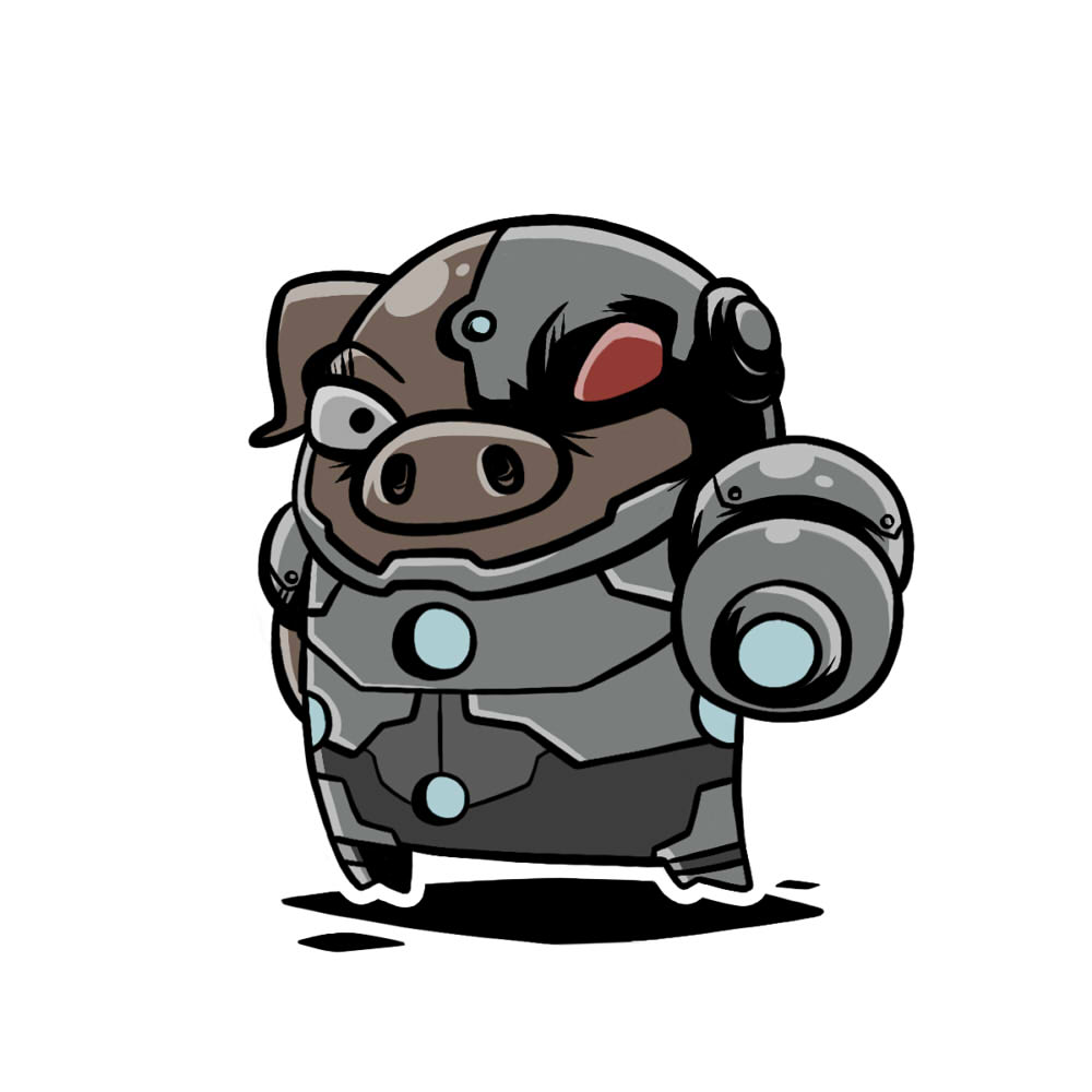 Супер Свиньи — Изображение №6 — Иллюстрация на Dprofile