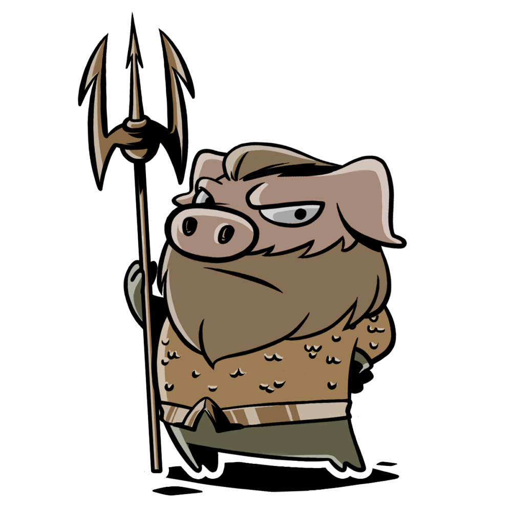 Супер Свиньи — Изображение №7 — Иллюстрация на Dprofile