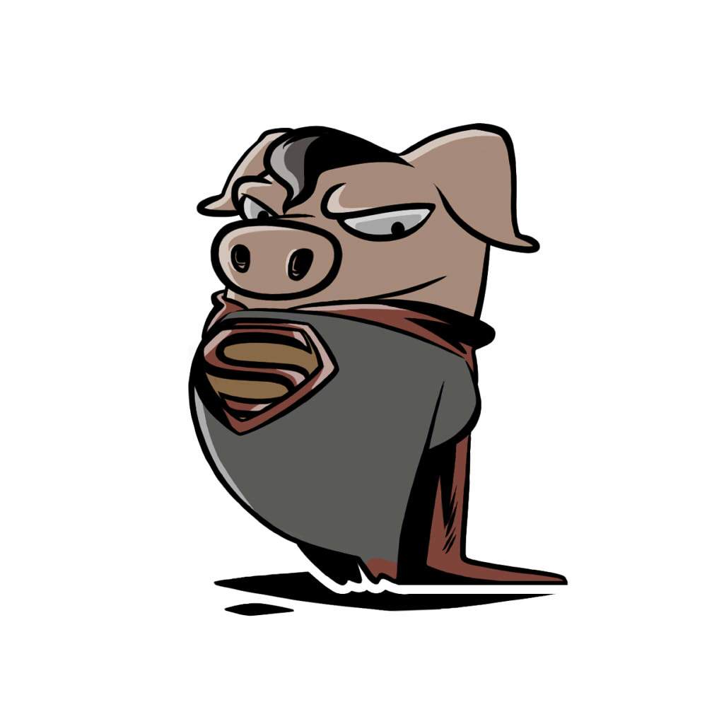 Супер Свиньи — Изображение №3 — Иллюстрация на Dprofile