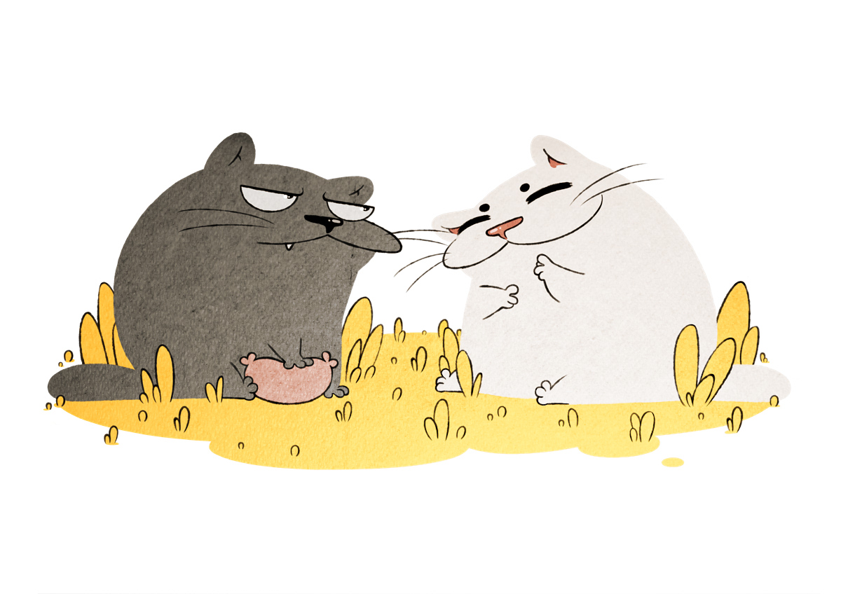 Котики — Изображение №2 — Иллюстрация на Dprofile