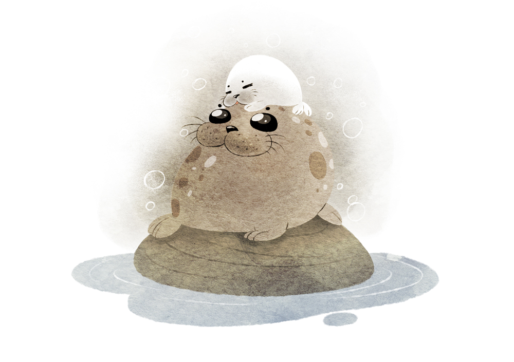 Тюлени — Изображение №4 — Иллюстрация на Dprofile