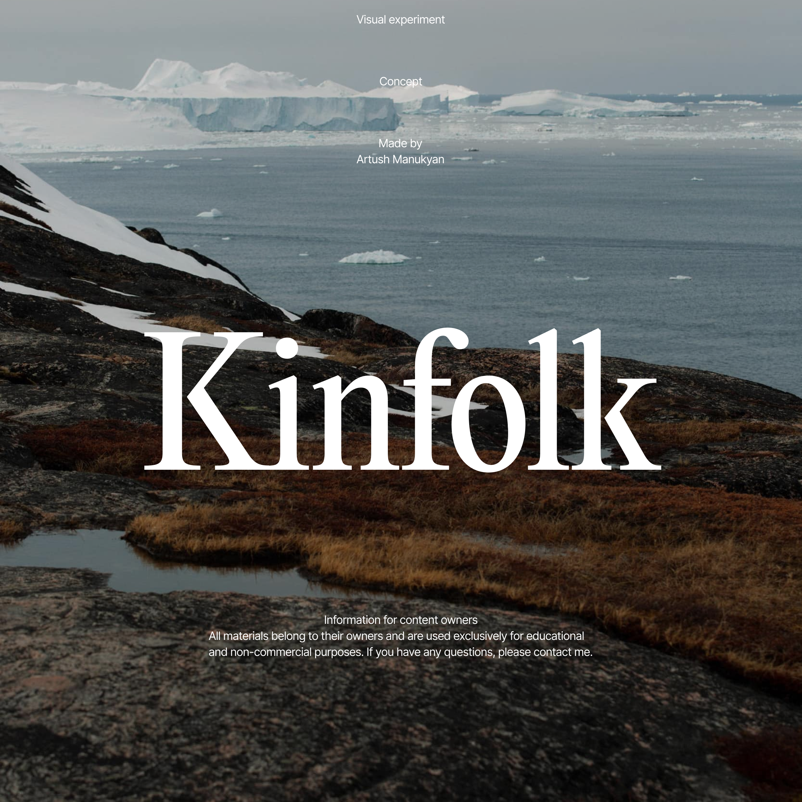 Kinfolk – website redesign concept — Изображение №1 — Интерфейсы на Dprofile