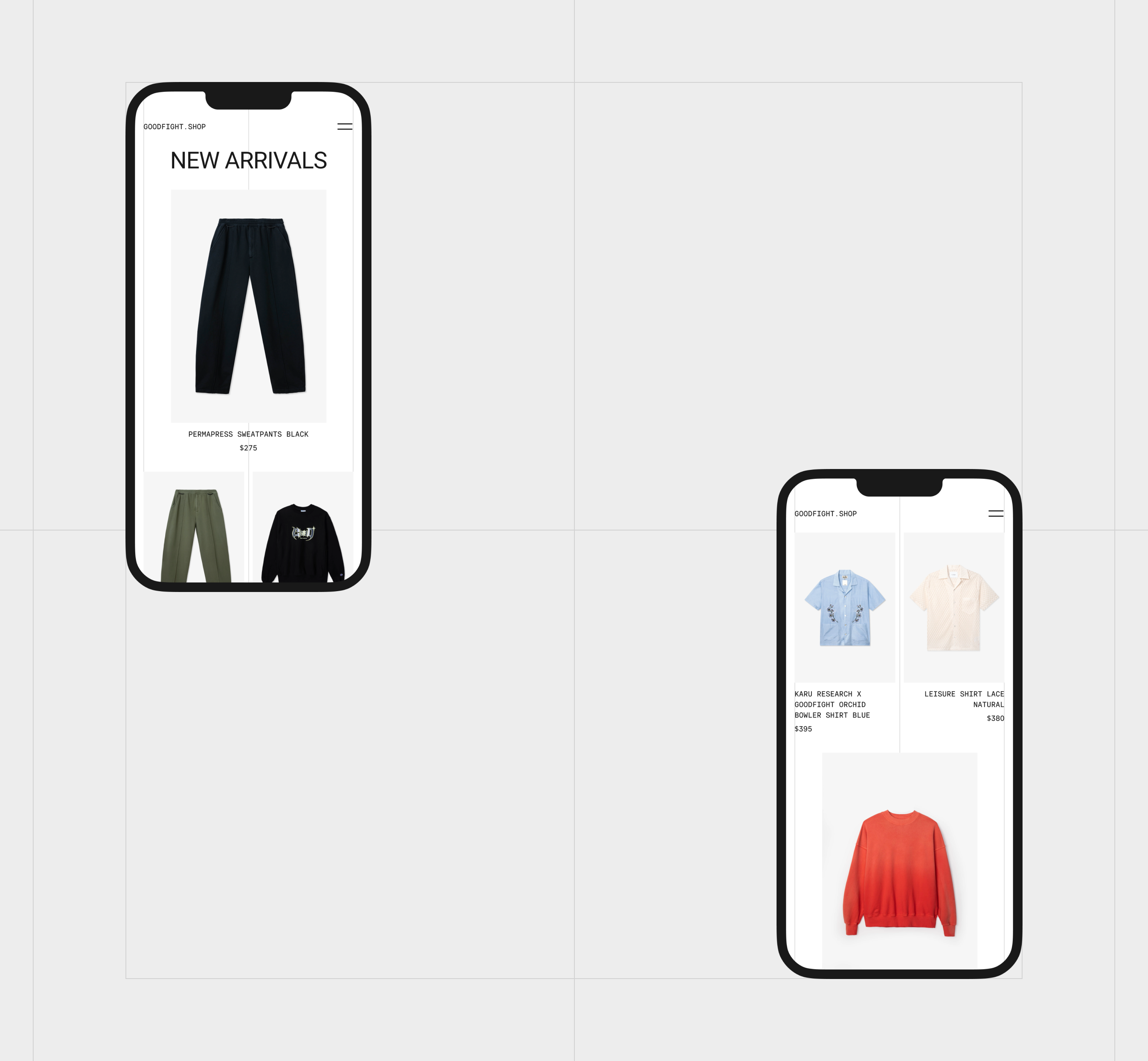 Goodfight – redesign of the online store — Изображение №2 — Интерфейсы на Dprofile