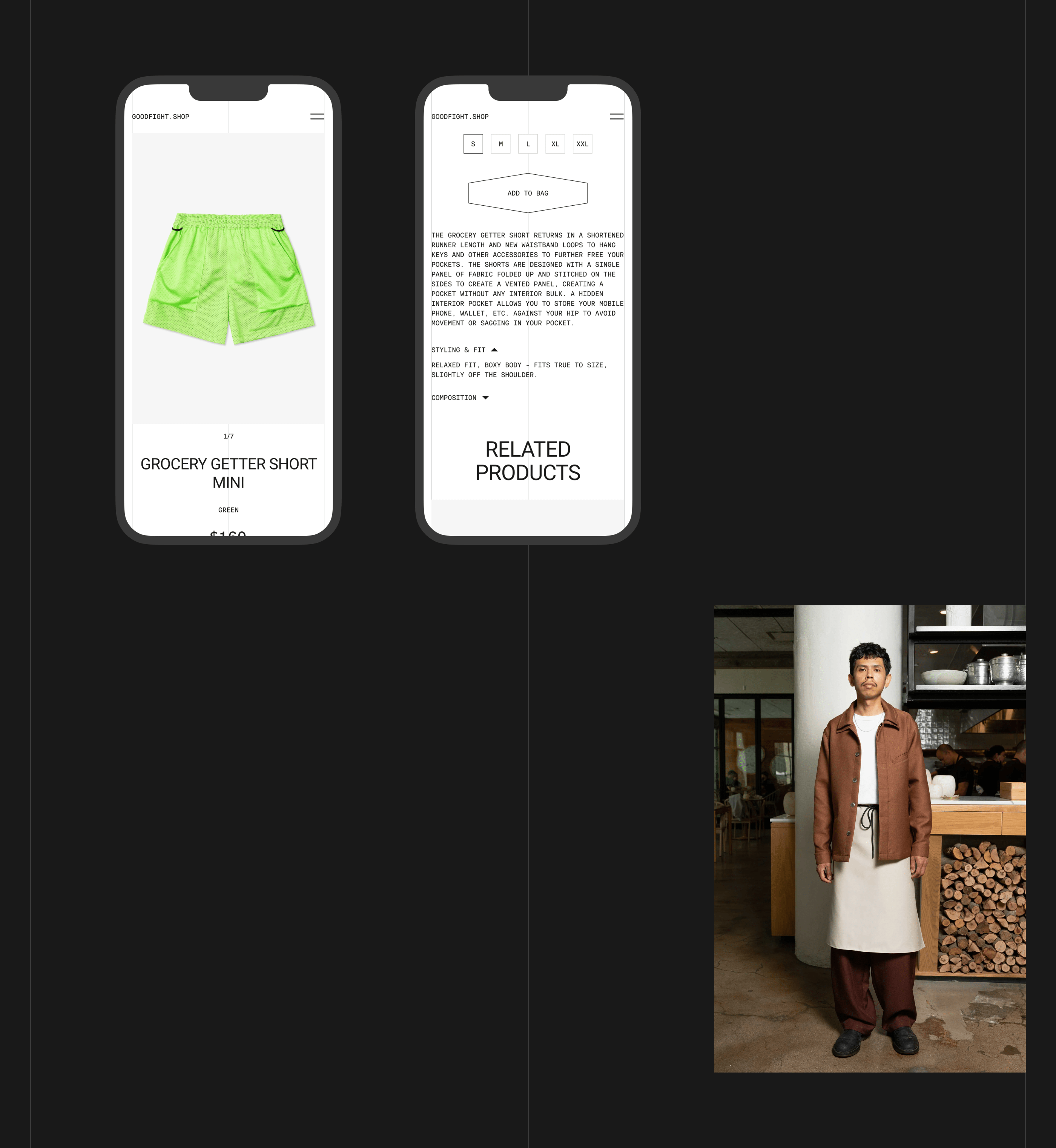Goodfight – redesign of the online store — Изображение №5 — Интерфейсы на Dprofile