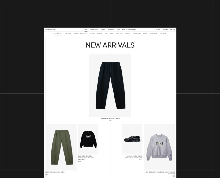Goodfight – redesign of the online store — Интерфейсы на Dprofile