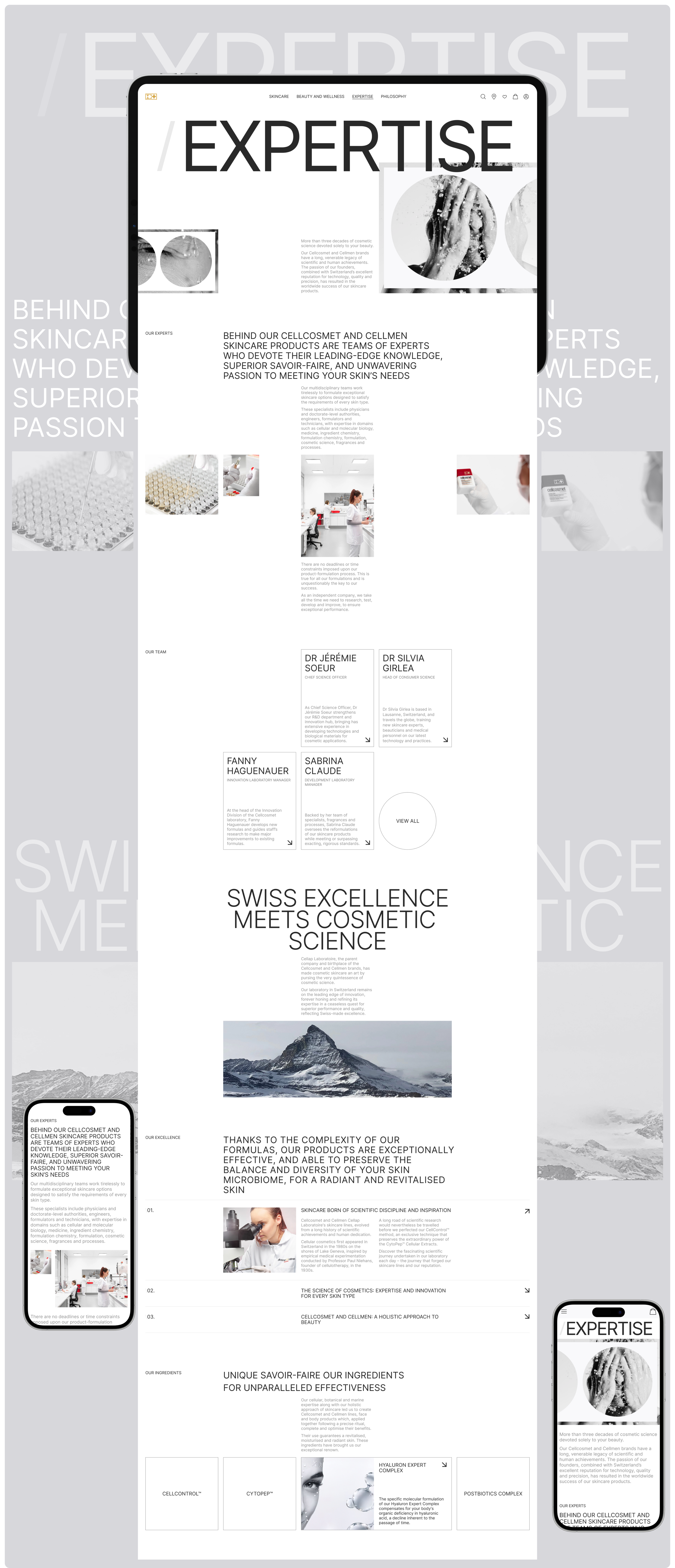 Cellcosmet | E-commerce redesign — Изображение №8 — Интерфейсы на Dprofile
