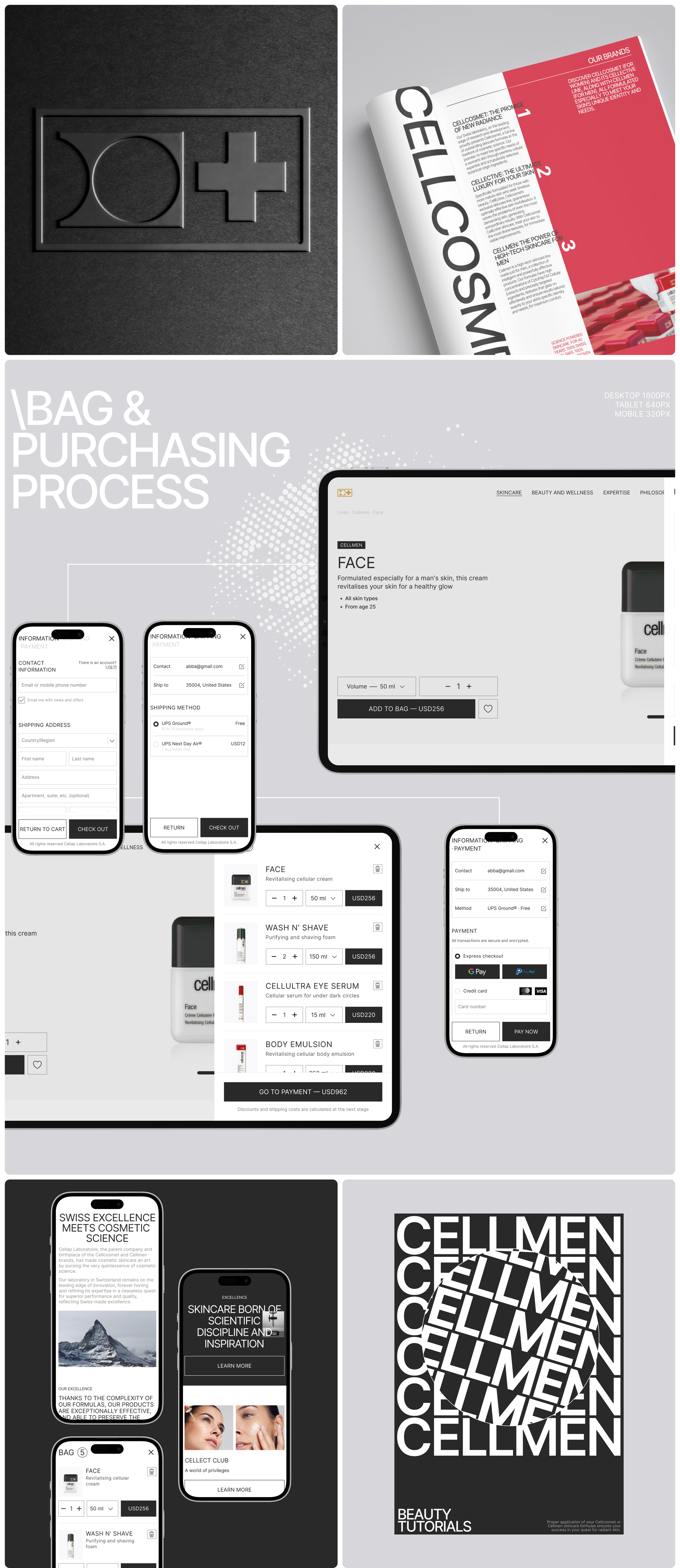 Cellcosmet | E-commerce redesign — Изображение №7 — Интерфейсы на Dprofile