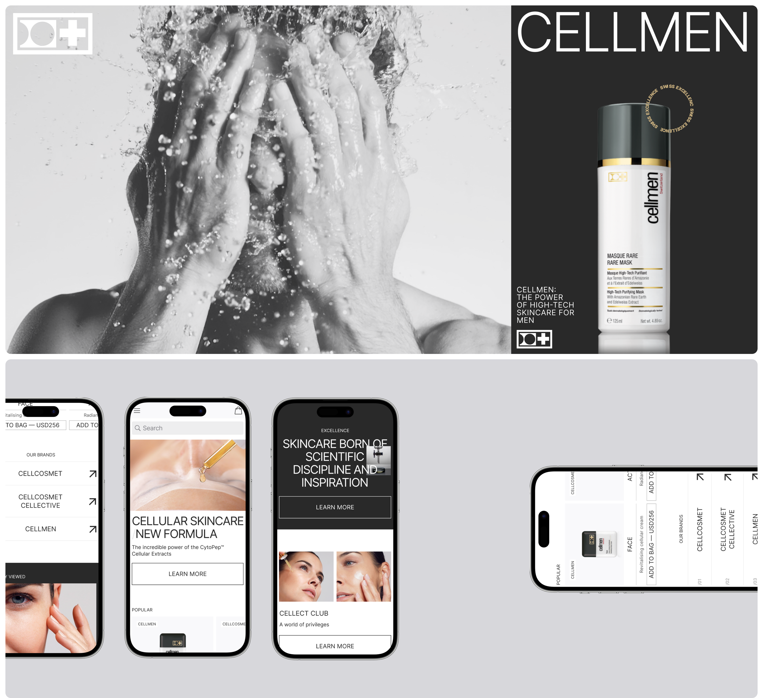 Cellcosmet | E-commerce redesign — Изображение №3 — Интерфейсы на Dprofile