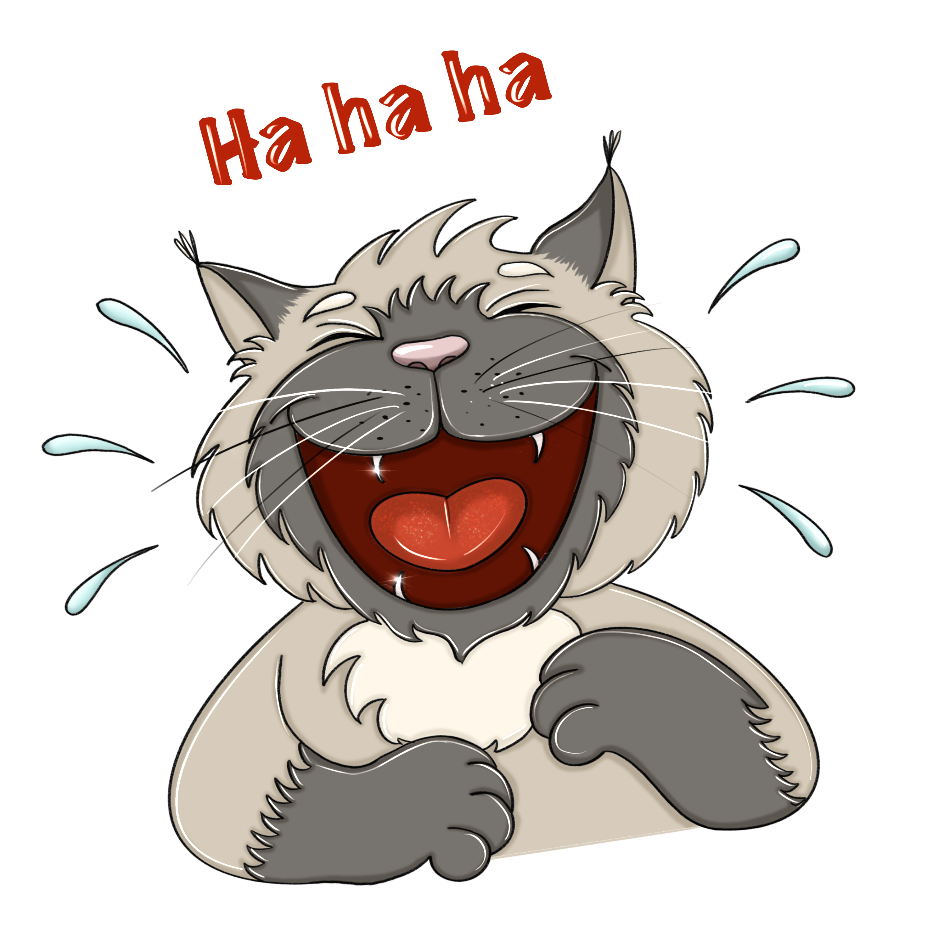 стикеры про кота — Изображение №3 — Иллюстрация на Dprofile