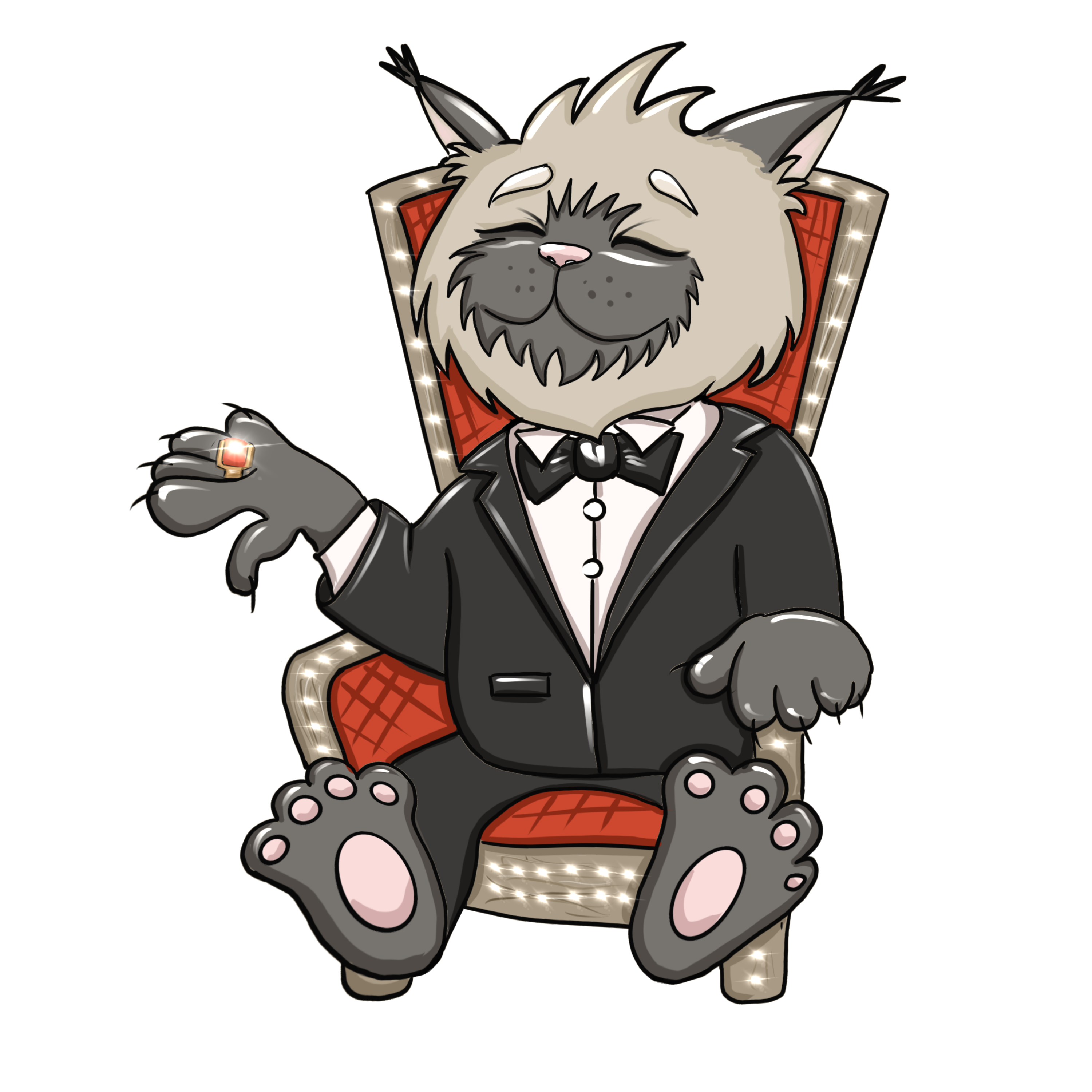 стикеры про кота — Изображение №14 — Иллюстрация на Dprofile