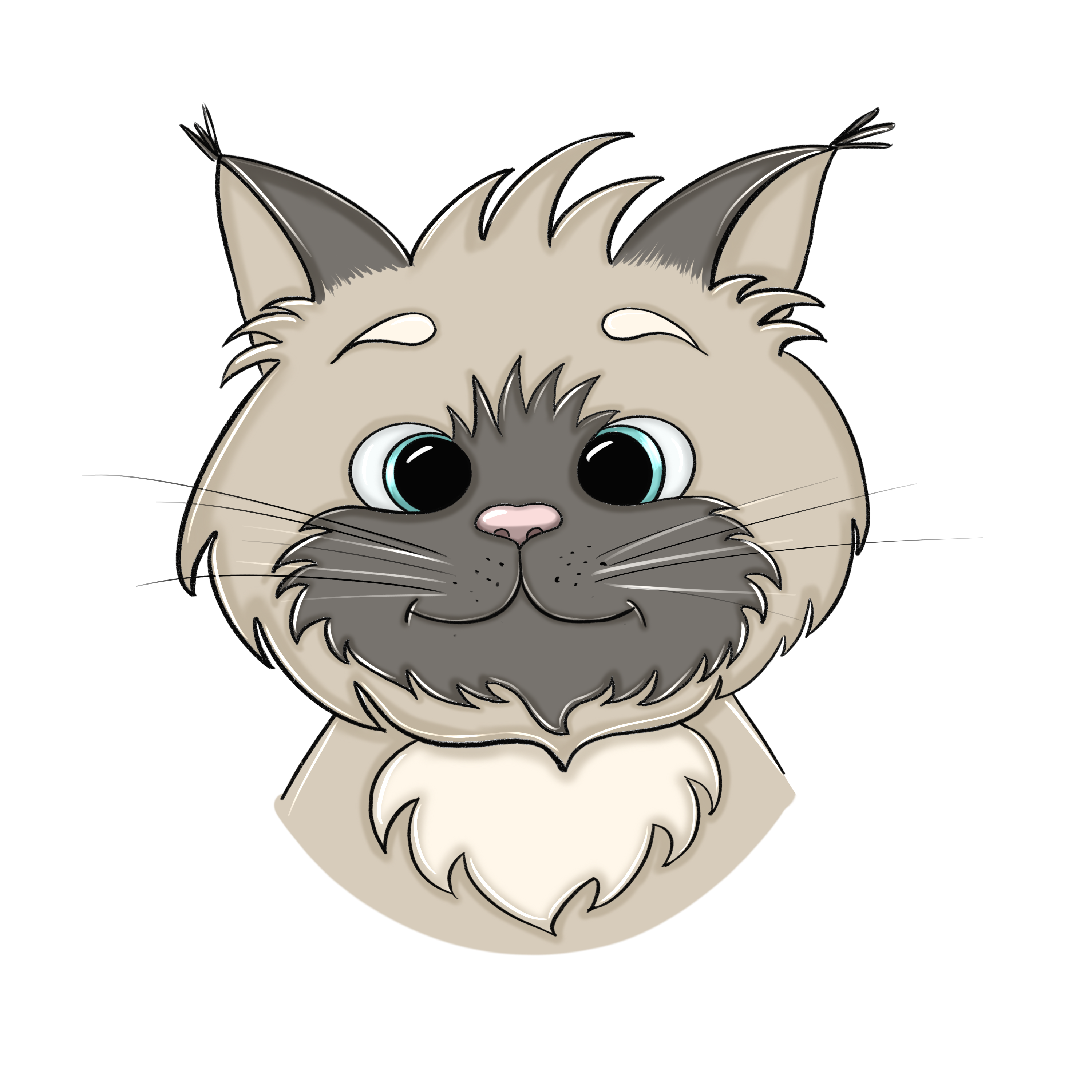 стикеры про кота — Изображение №4 — Иллюстрация на Dprofile