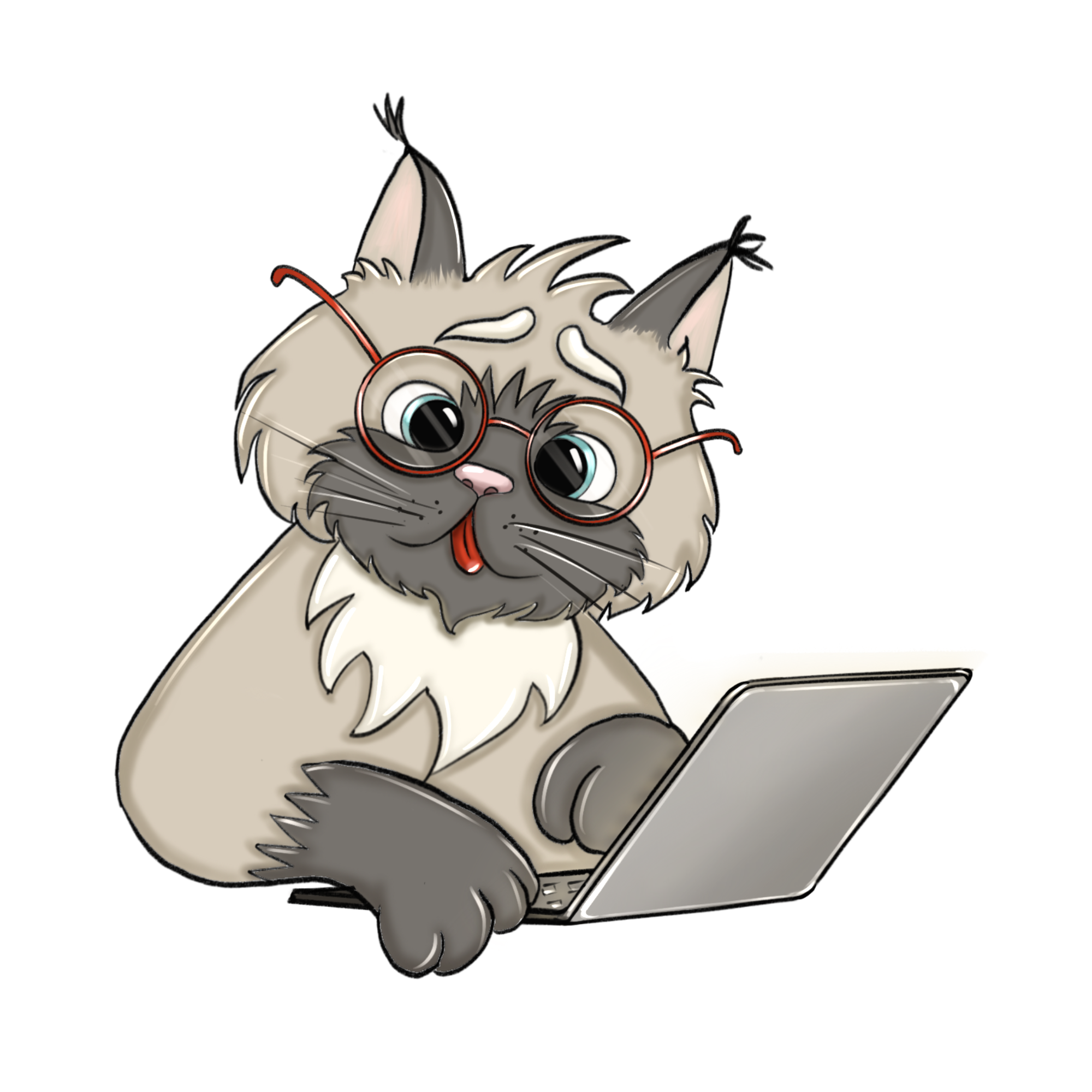 стикеры про кота — Изображение №12 — Иллюстрация на Dprofile