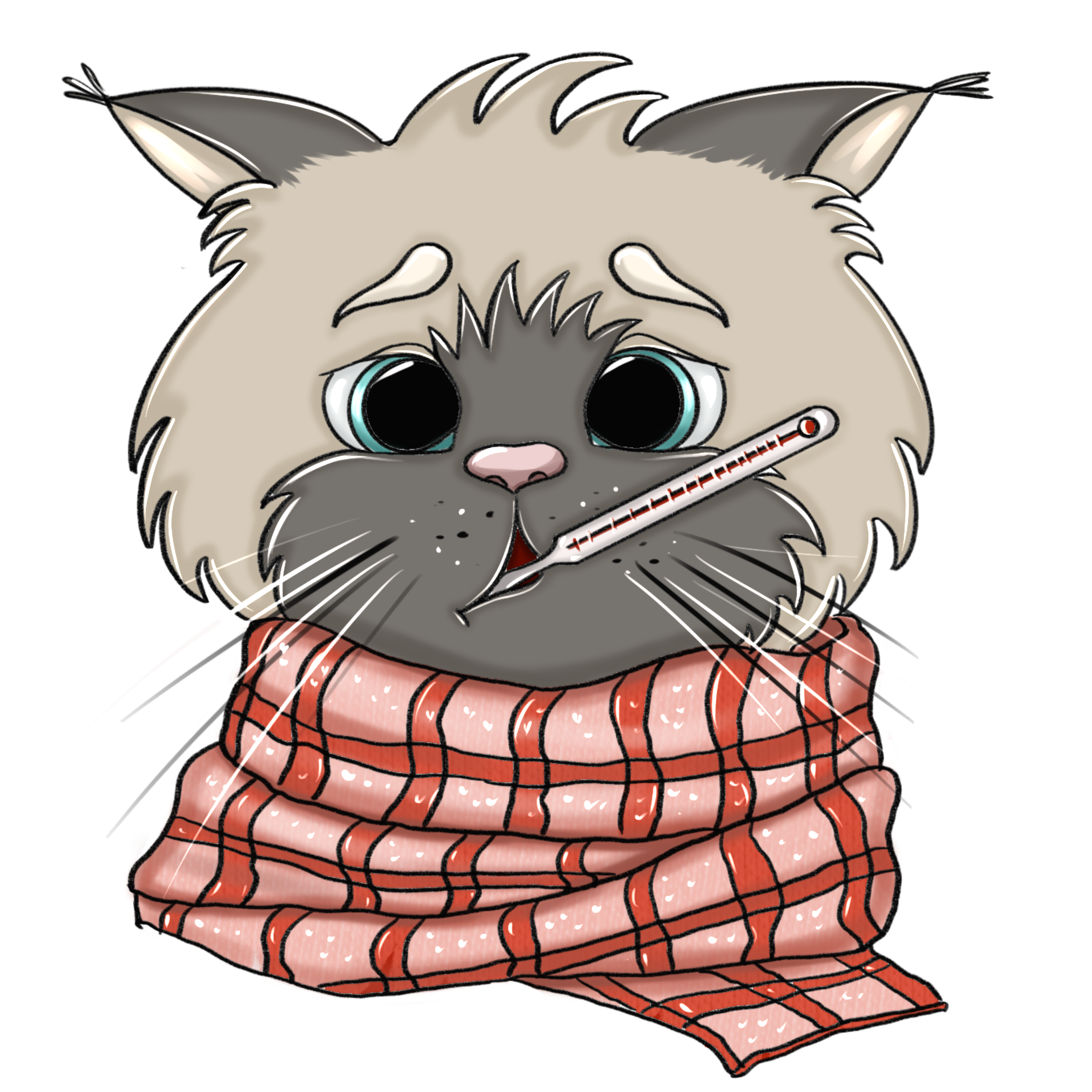 стикеры про кота — Изображение №17 — Иллюстрация на Dprofile