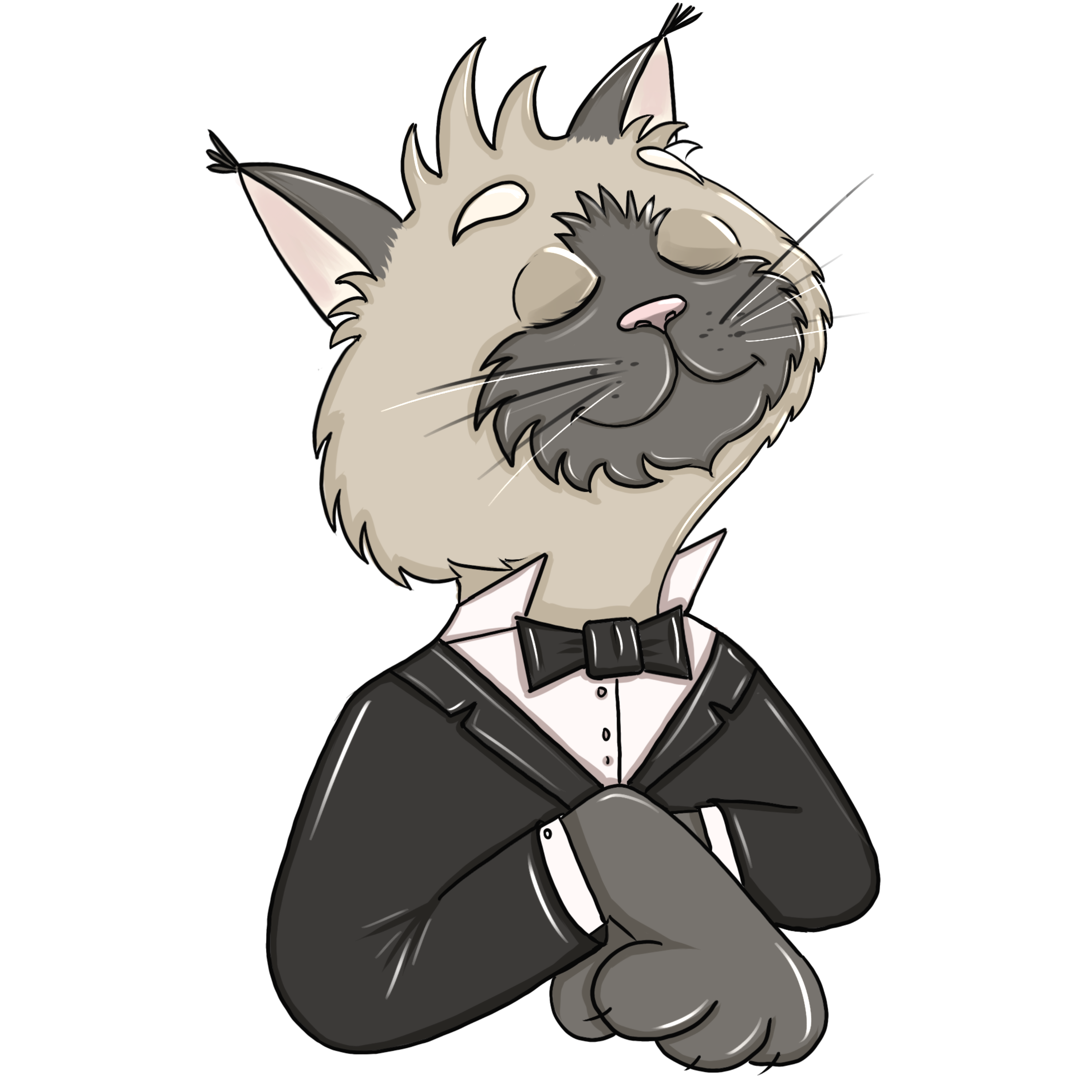 стикеры про кота — Изображение №18 — Иллюстрация на Dprofile