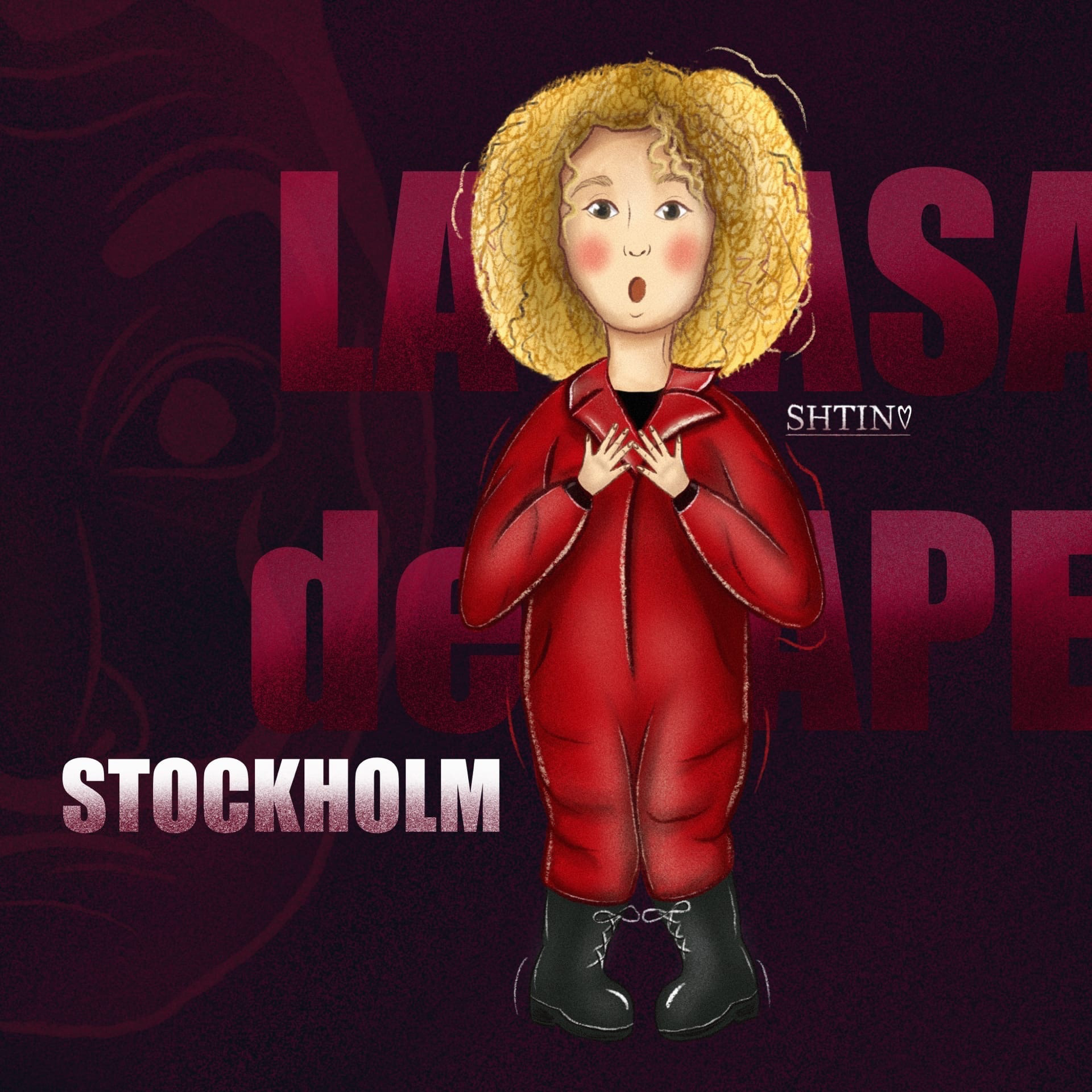 Персонажи сериала "Бумажный дом" — Изображение №5 — Иллюстрация на Dprofile