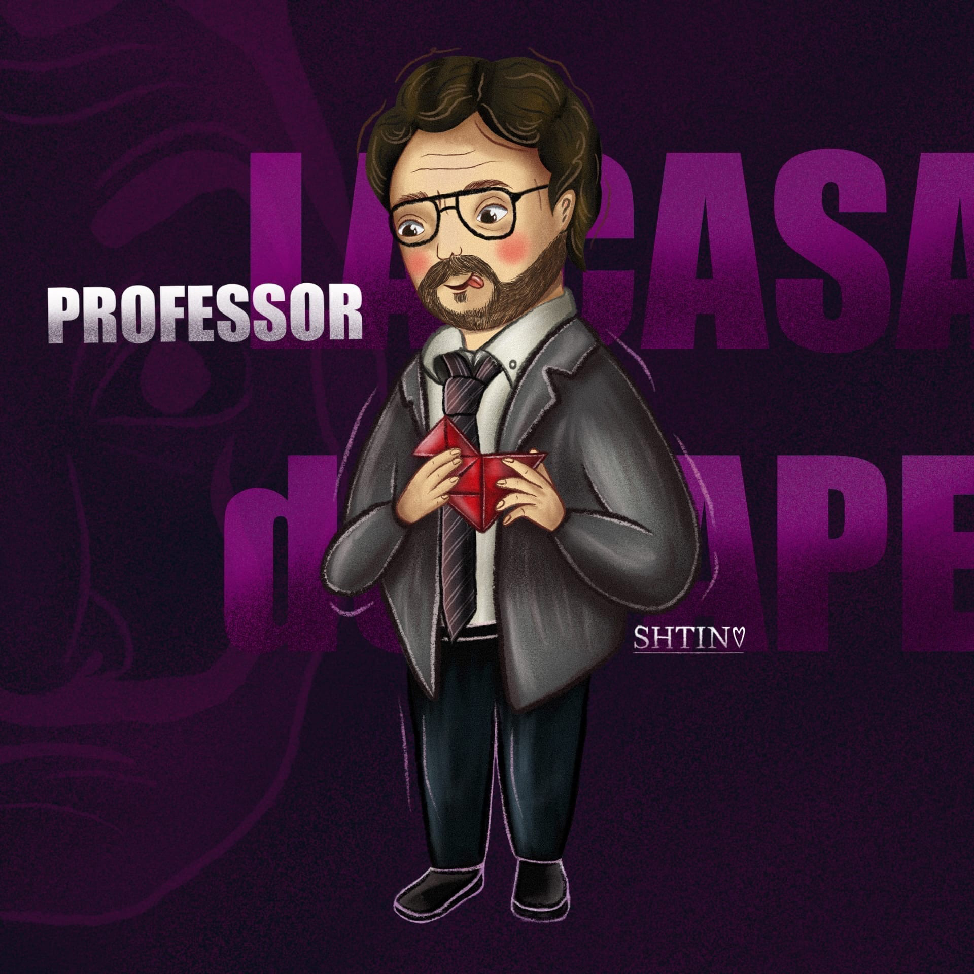 Персонажи сериала "Бумажный дом" — Изображение №2 — Иллюстрация на Dprofile