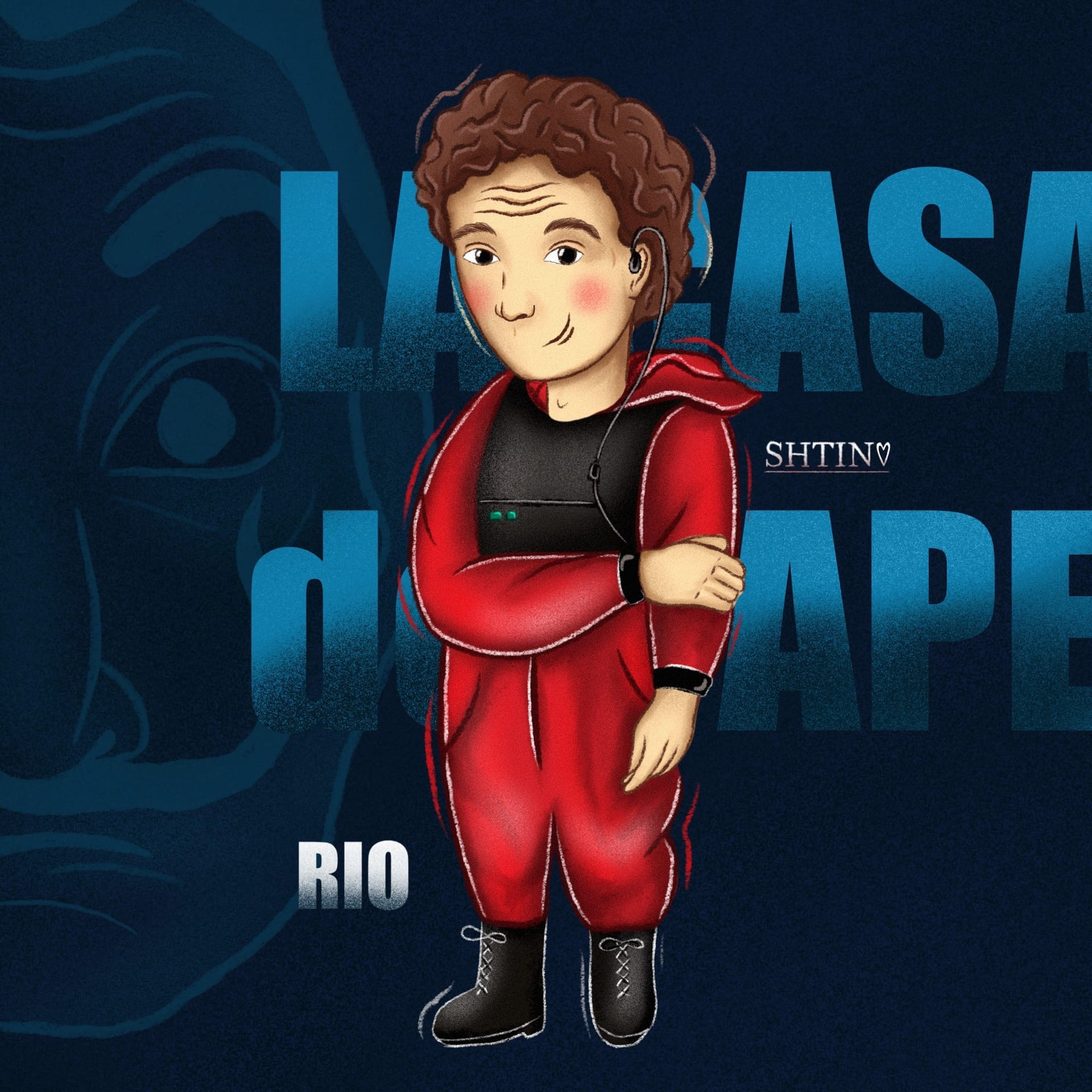 Персонажи сериала "Бумажный дом" — Изображение №9 — Иллюстрация на Dprofile