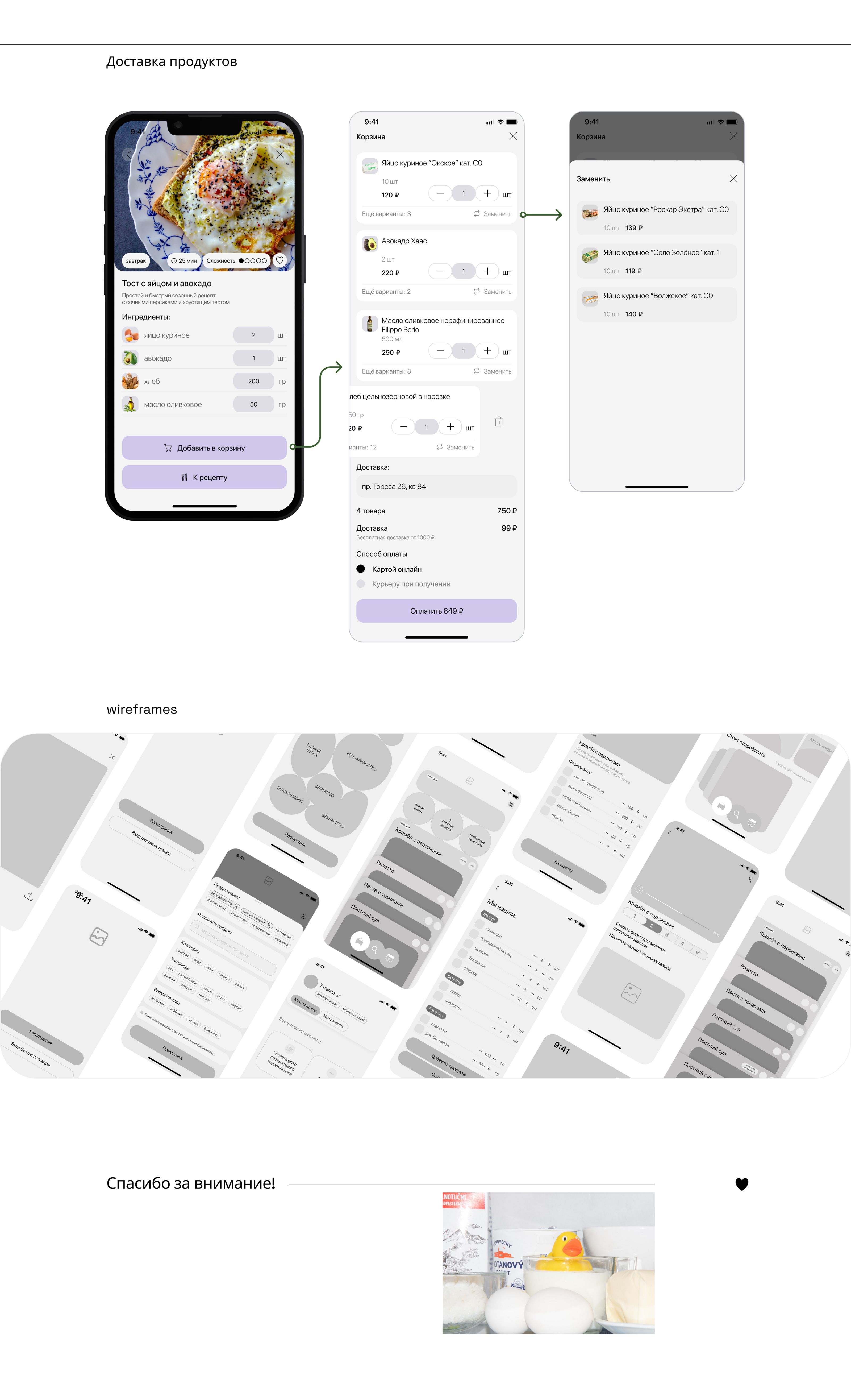 hi food - Cooking app — Изображение №5 — Интерфейсы на Dprofile