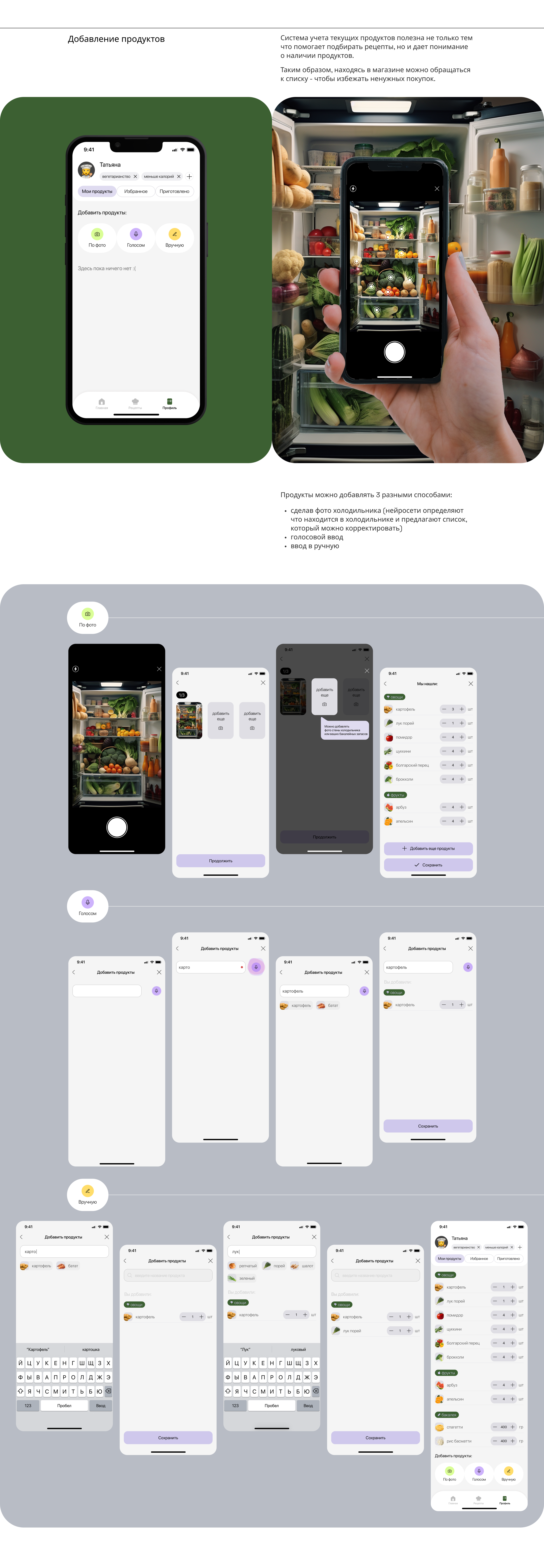 hi food - Cooking app — Изображение №4 — Интерфейсы на Dprofile