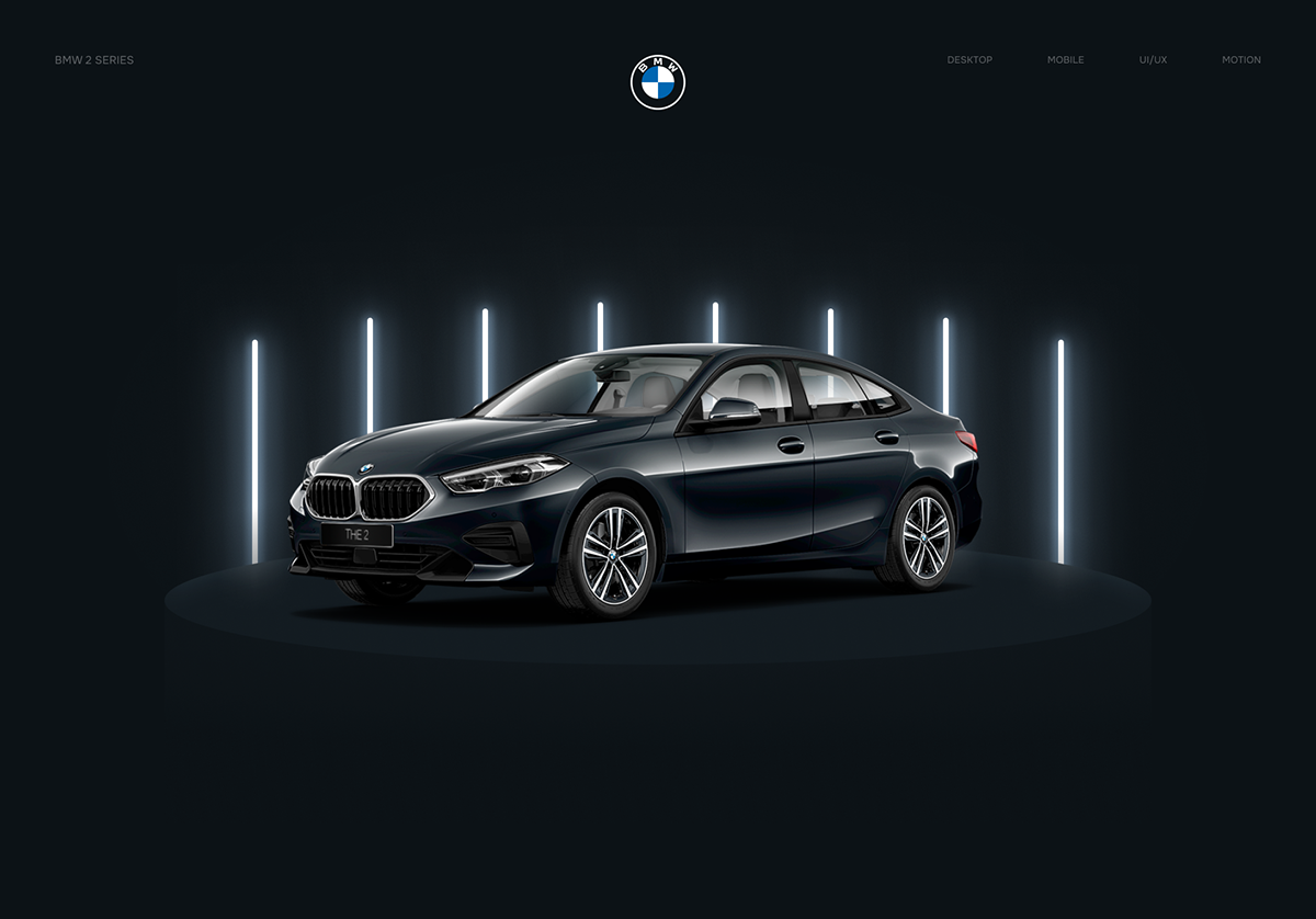 BMW 2 Series - Website — Изображение №1 — Анимация, Интерфейсы на Dprofile