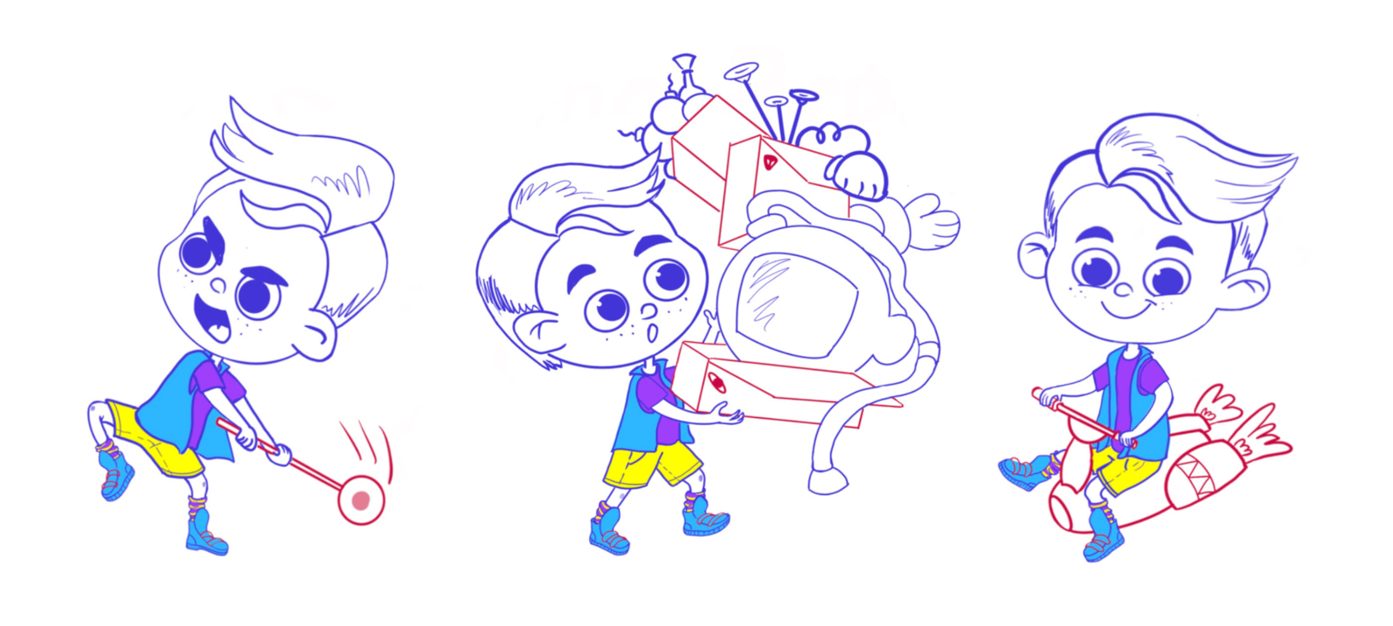 Character design for the book — Изображение №6 — Иллюстрация на Dprofile