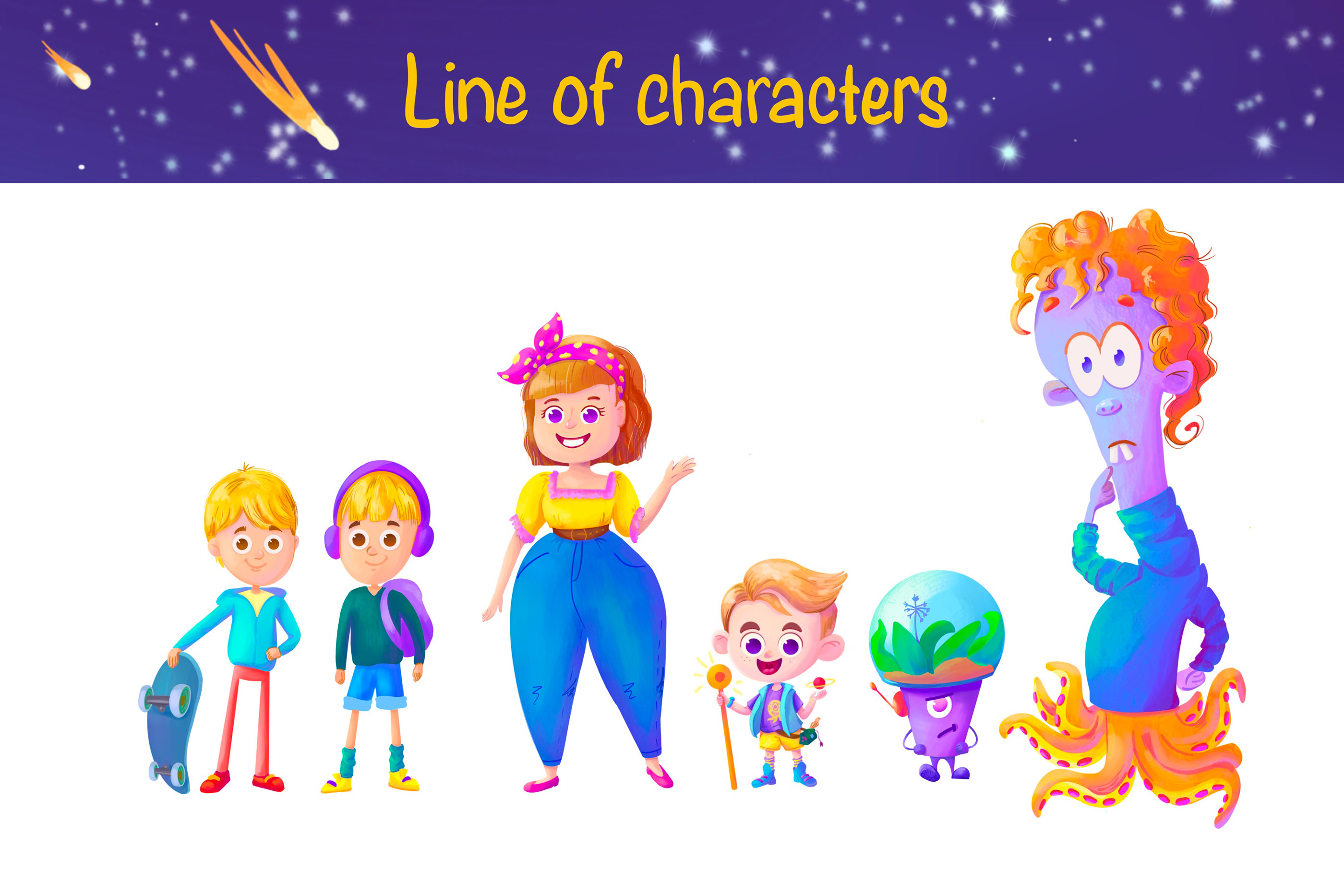 Character design for the book — Изображение №8 — Иллюстрация на Dprofile