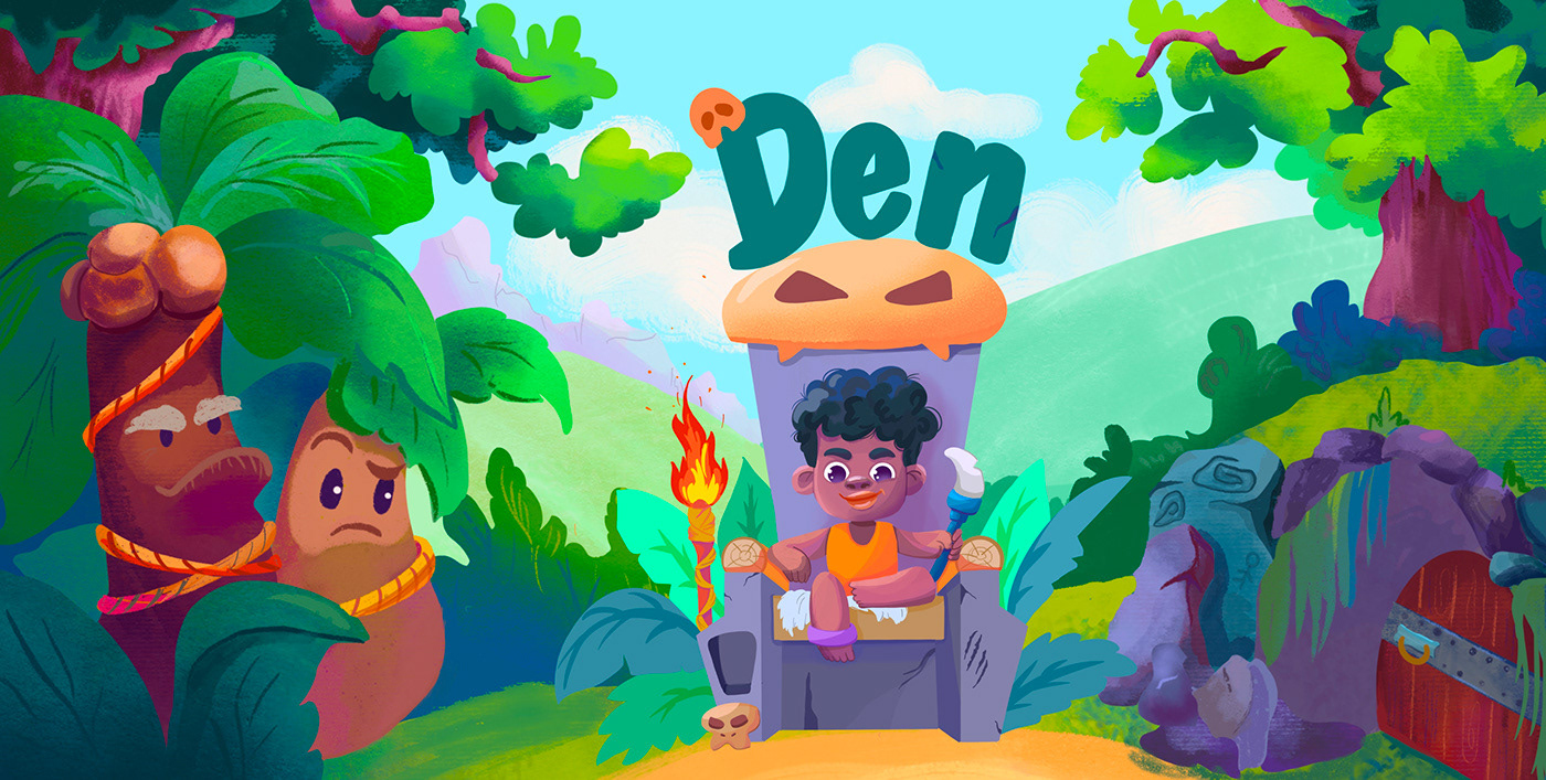 Neanderthal Den — Изображение №1 — Иллюстрация на Dprofile