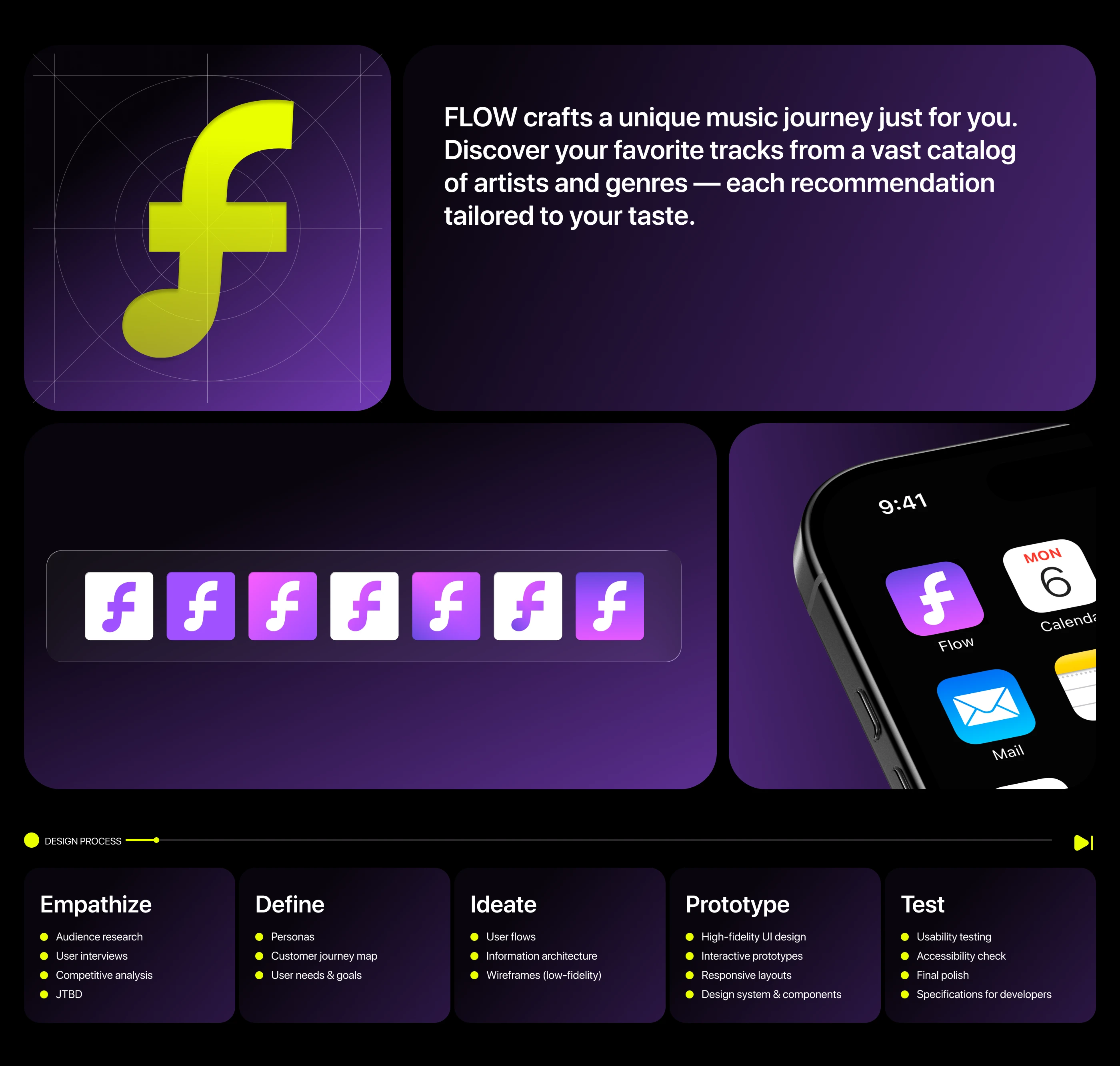 FLOW | MUSIC SERVICE — Изображение №2 — Интерфейсы на Dprofile