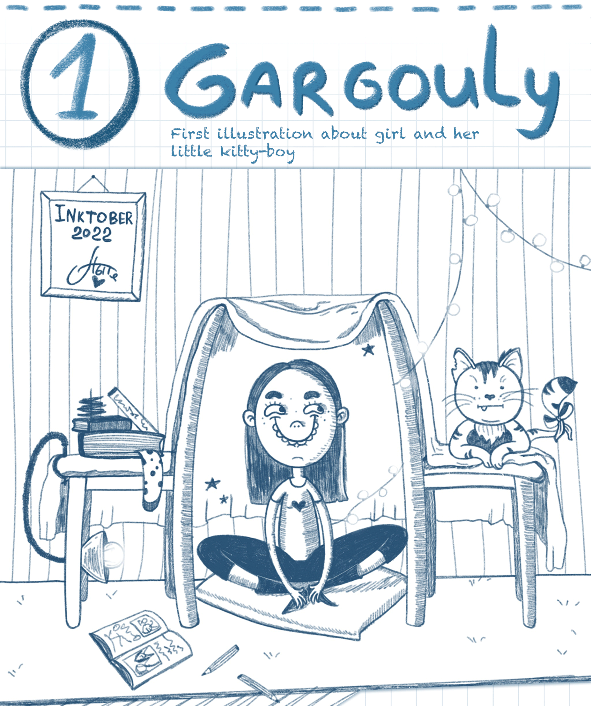 INKtober 22 (Character Design | Comics) — Изображение №6 — Иллюстрация на Dprofile