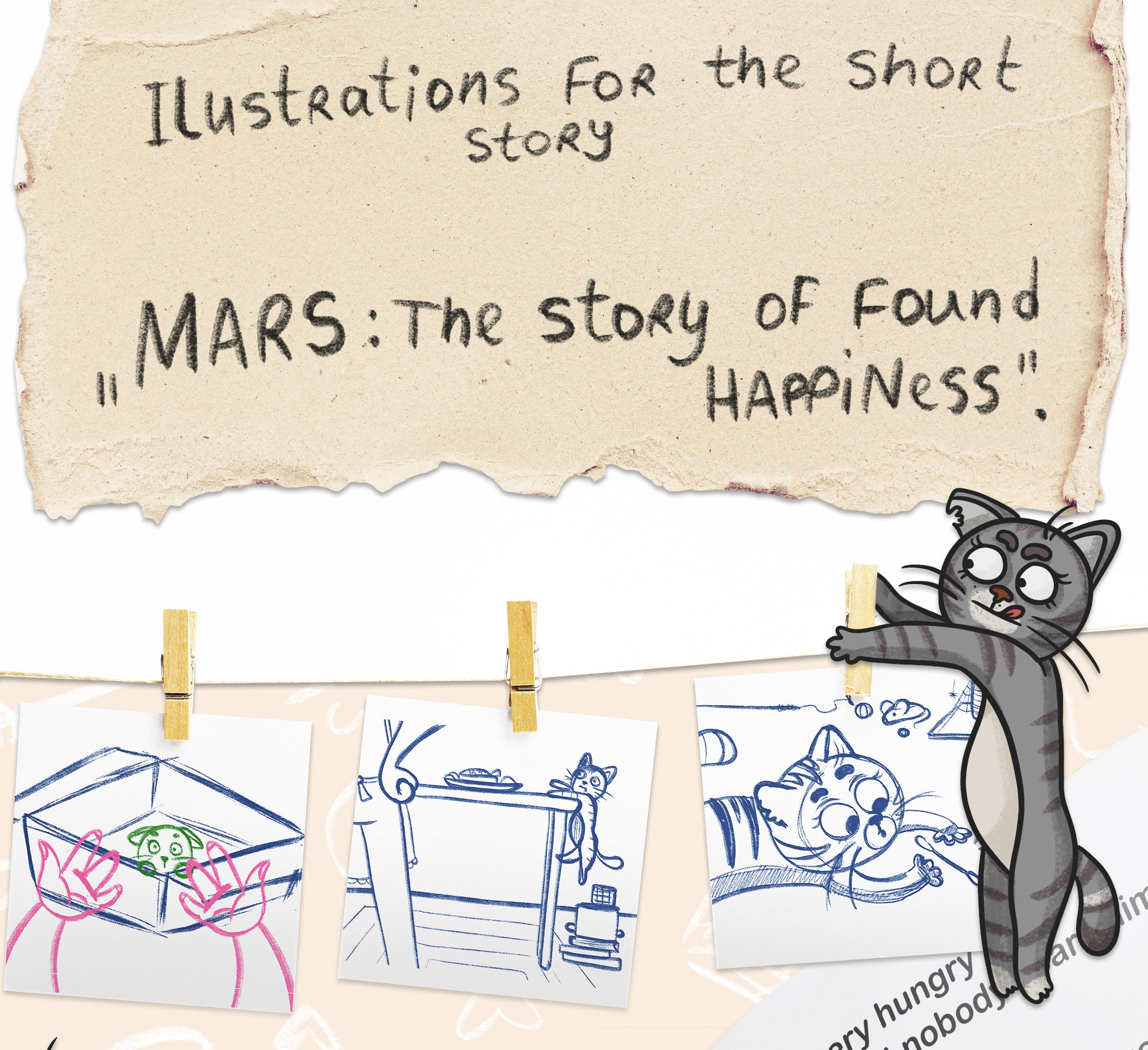 Illustrations for the short story — Изображение №1 — Иллюстрация на Dprofile