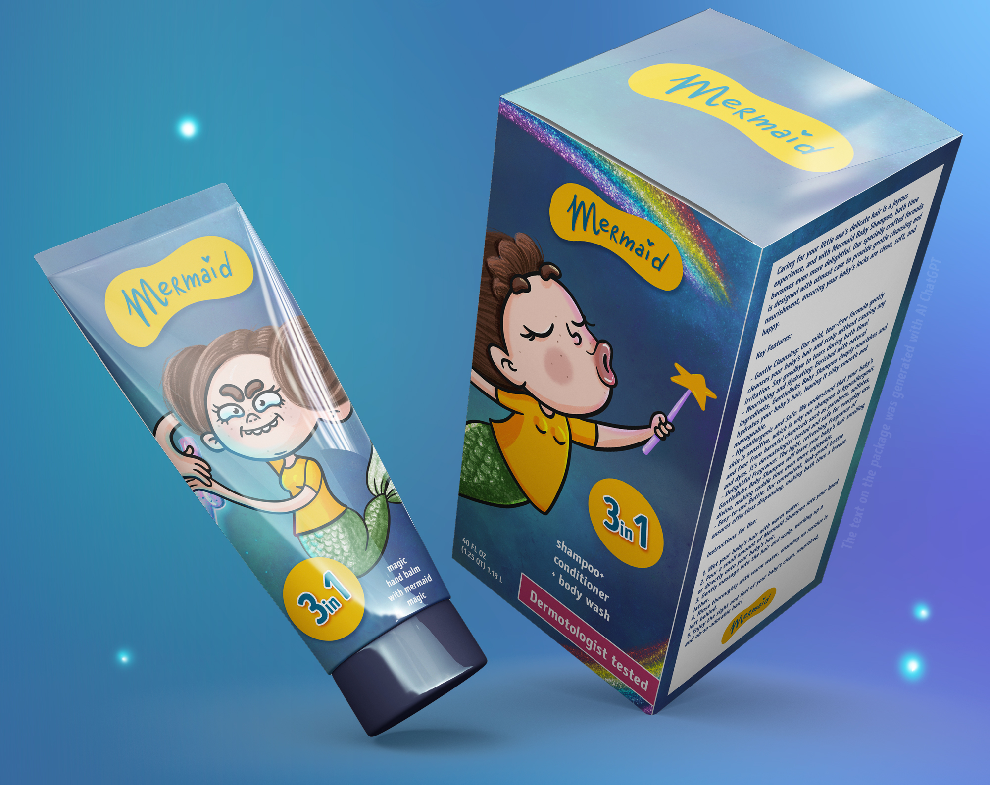 Creating a character for the "Mermaid" brand — Изображение №2 — Брендинг, Иллюстрация на Dprofile