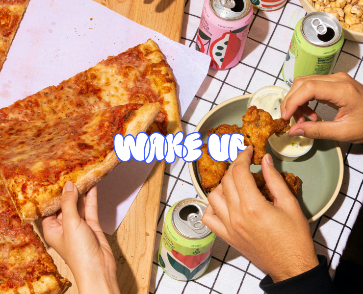 Wake Up Cafe Identity — Брендинг, Графика на Dprofile