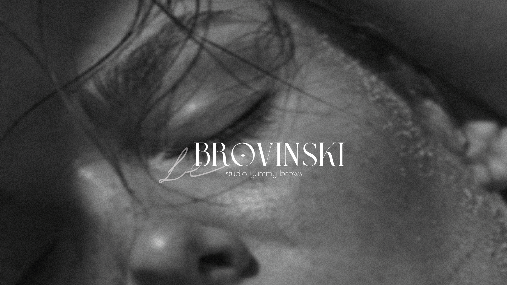 LE BROVINSKI студия окрашивания бровей — Изображение №1 — Брендинг, Иллюстрация на Dprofile