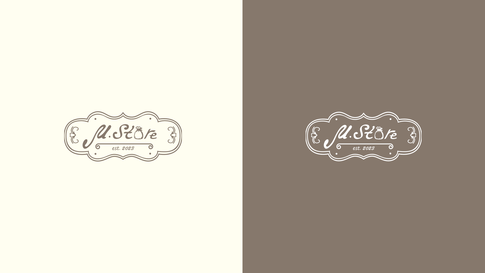 M. Store logo for textile products — Изображение №4 — Брендинг, Иллюстрация на Dprofile