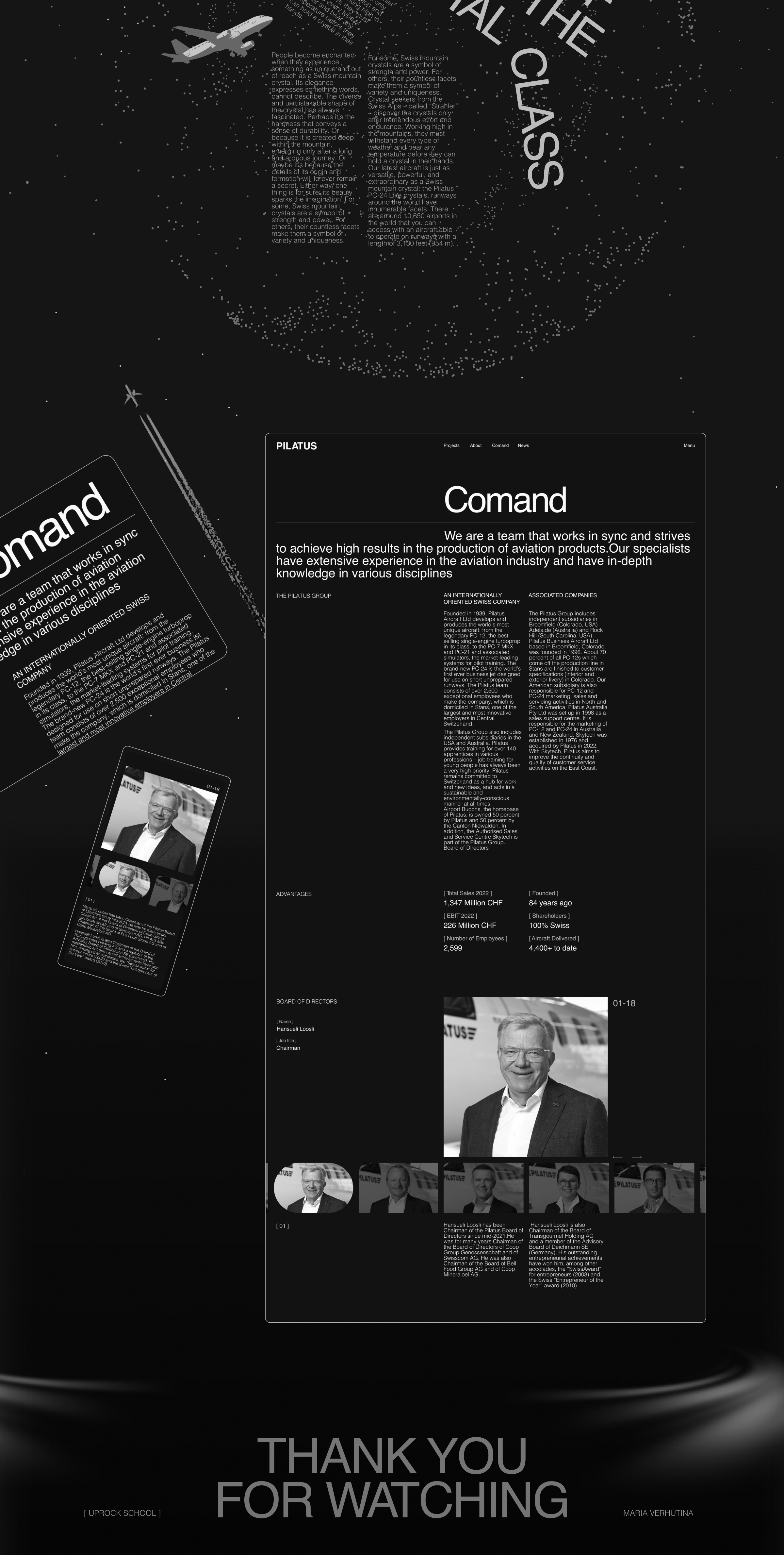 PILATUS AIRCRAFT E-commerce Redesign — Изображение №7 — Интерфейсы, Графика на Dprofile