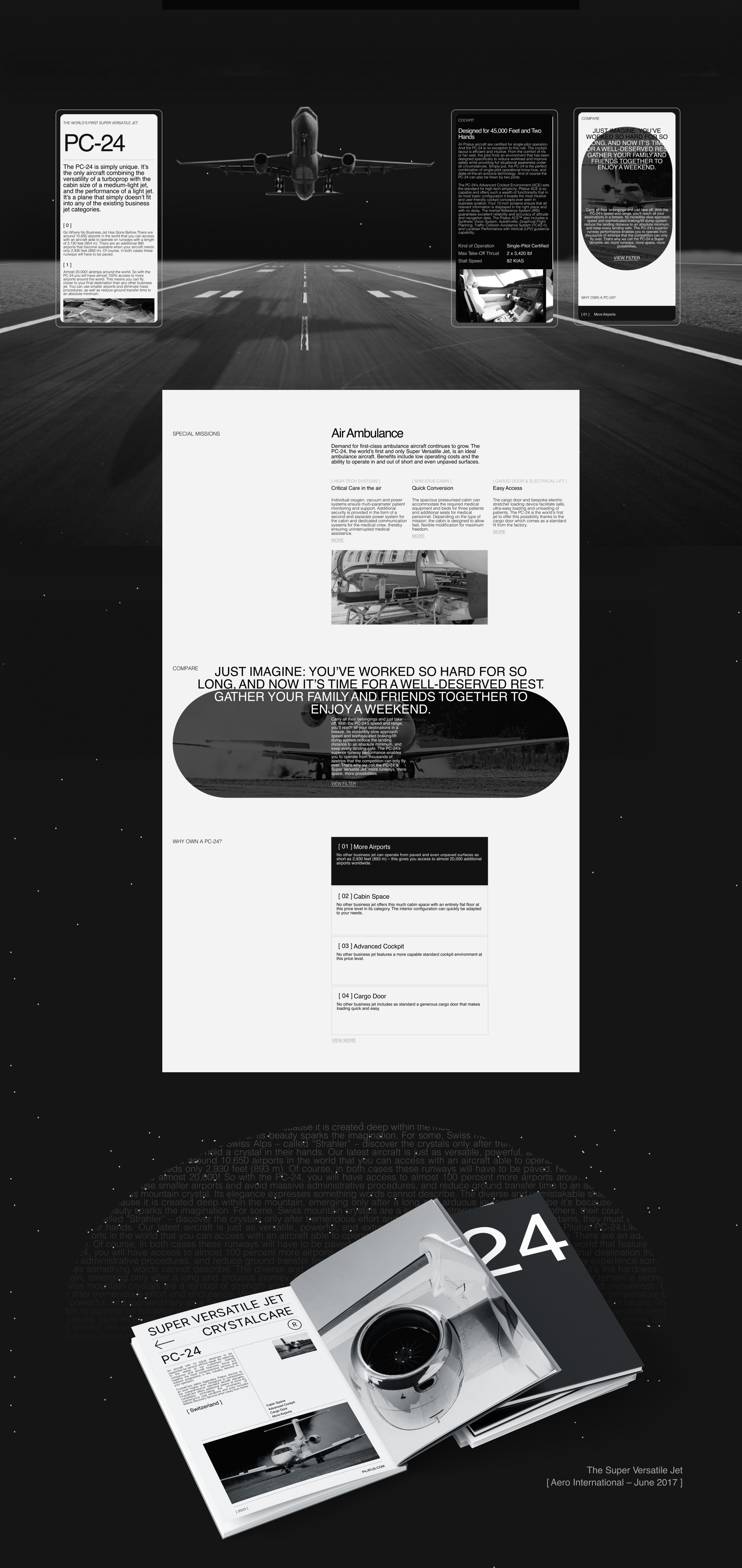 PILATUS AIRCRAFT E-commerce Redesign — Изображение №5 — Интерфейсы, Графика на Dprofile