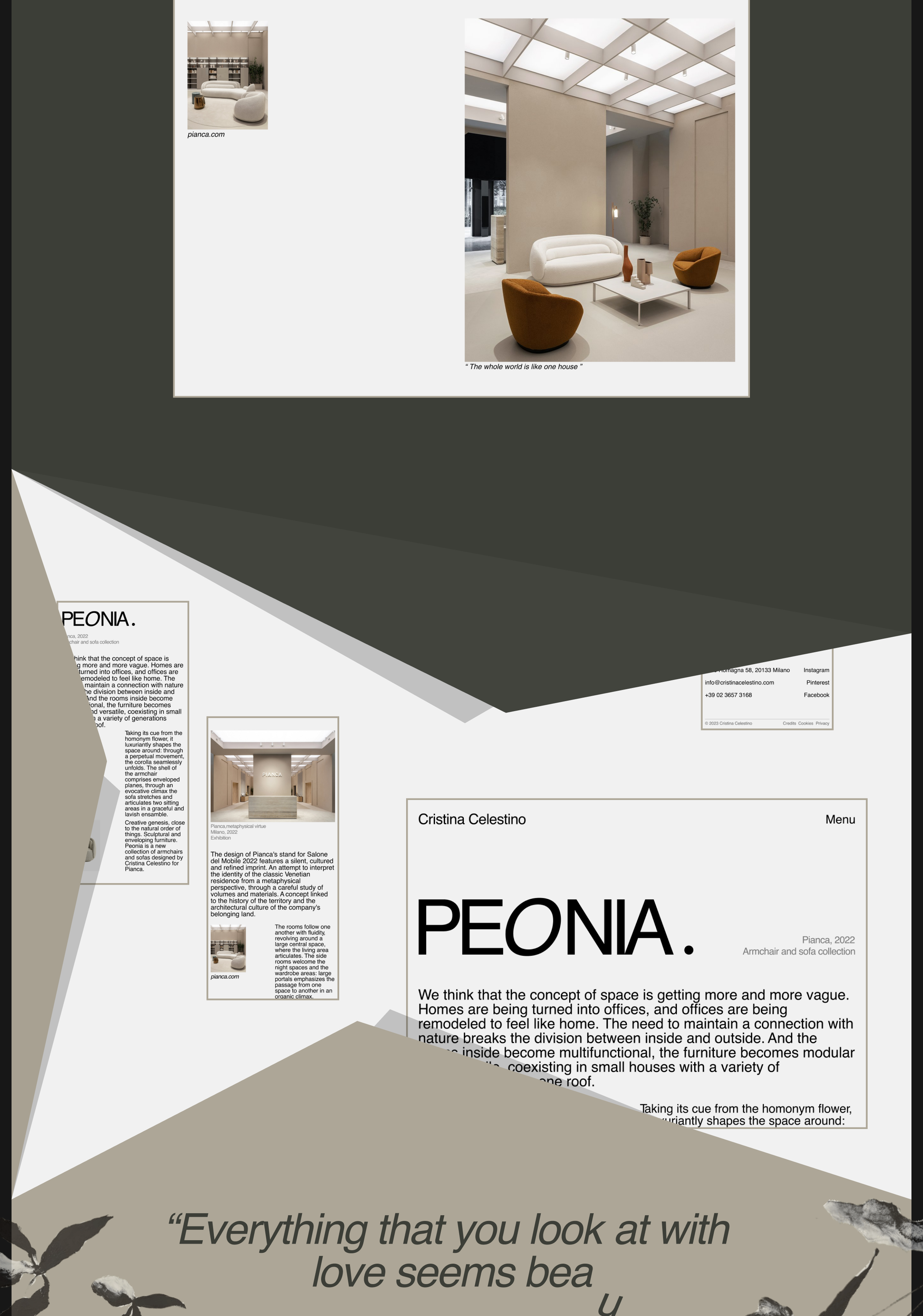 Cristina Celestino Studio E-commerce redesign — Изображение №8 — Интерфейсы, Графика на Dprofile