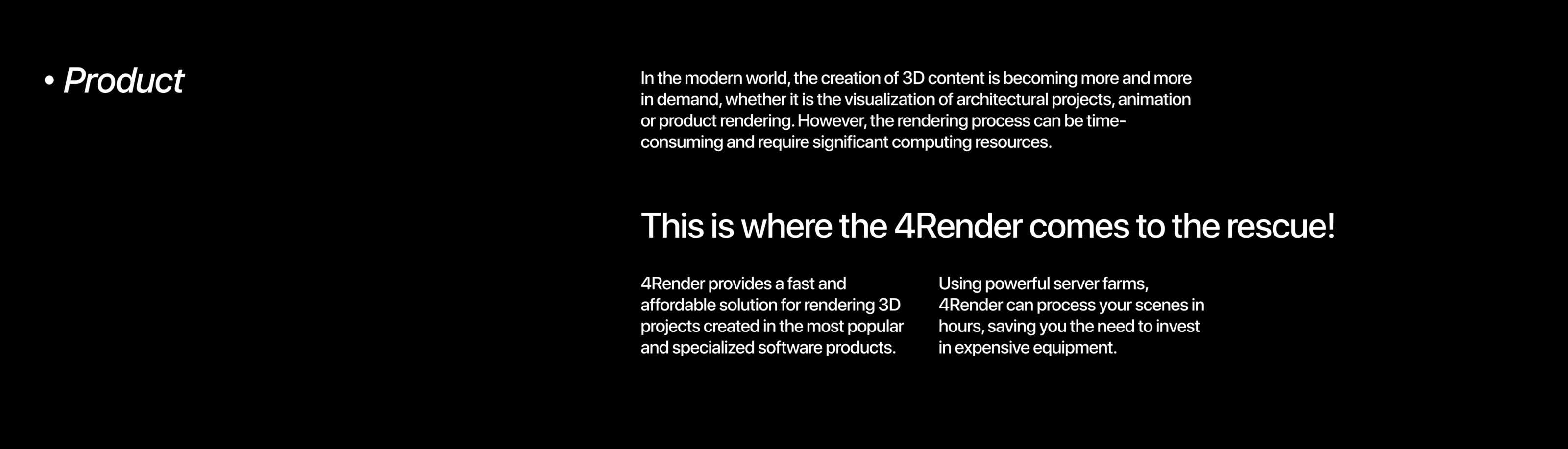 4 Render - Cloud Rendering Service — Изображение №2 — Интерфейсы, Анимация на Dprofile