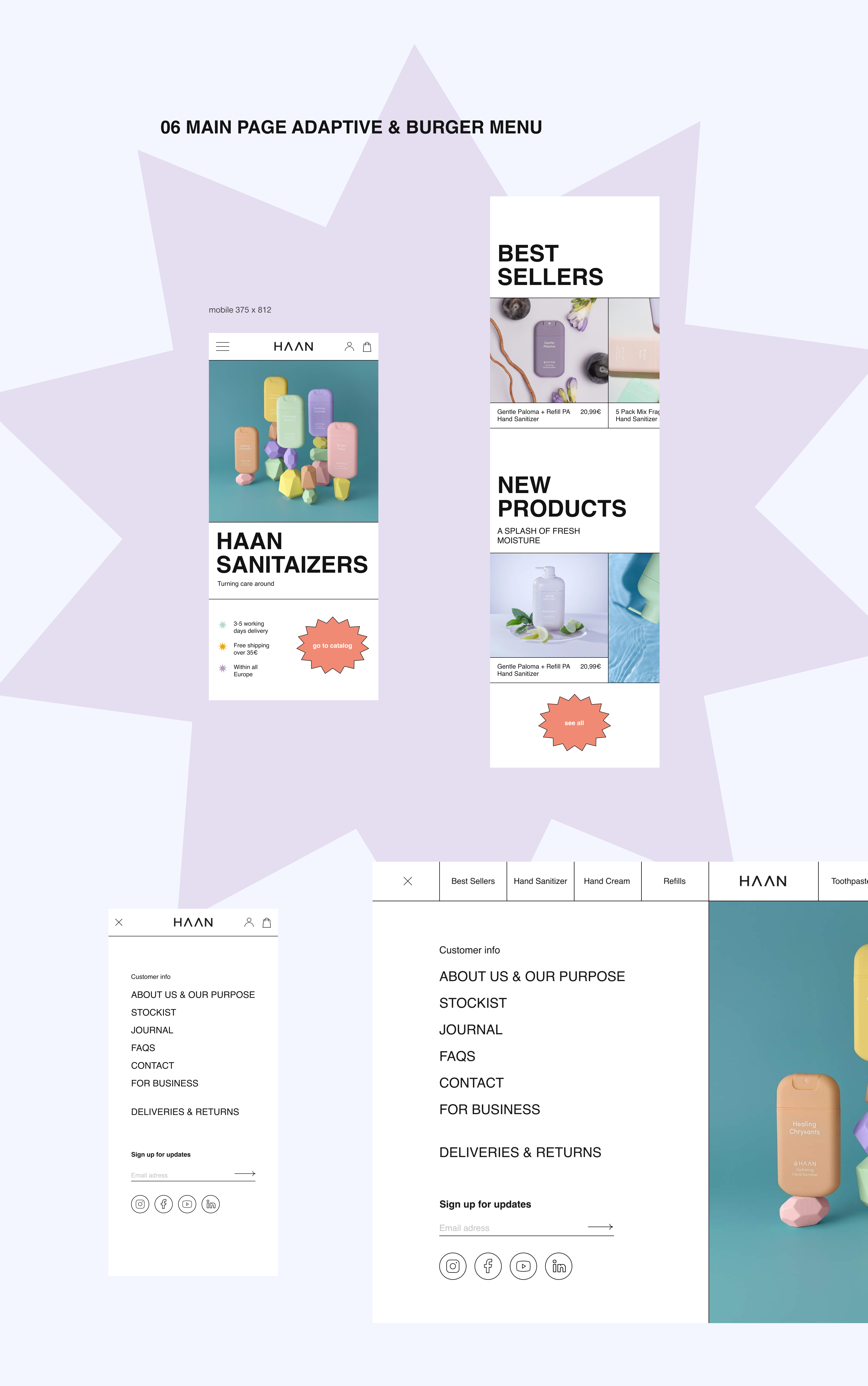 E-commerce HAAN / Интернет-магазин санитайзеров HAAN — Изображение №8 — Интерфейсы на Dprofile
