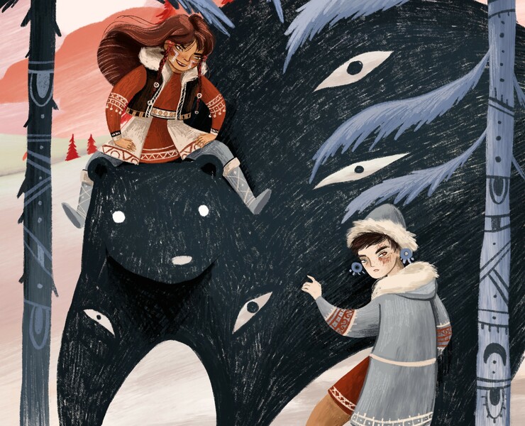 Иллюстрации для фэнтези книги "Вестники Весны" — Иллюстрация, Графика на Dprofile