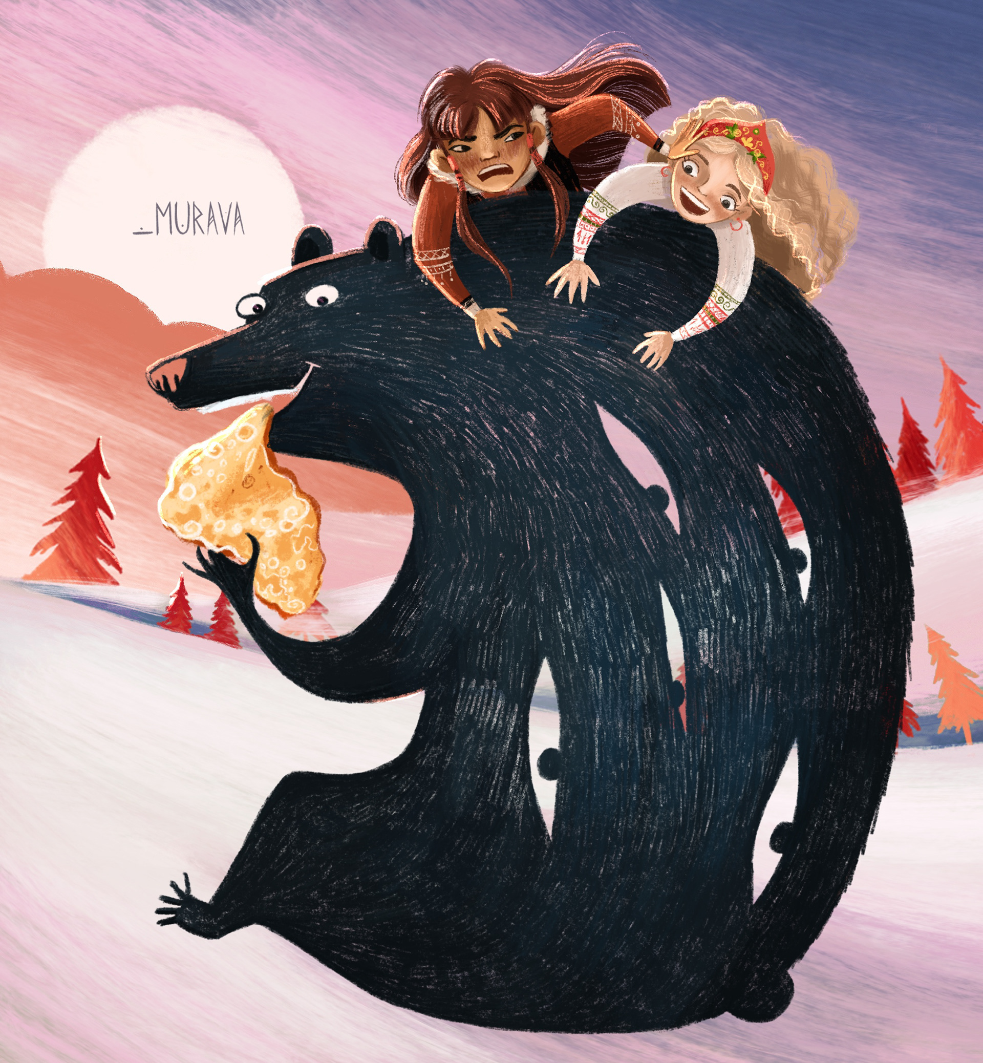 Иллюстрации для фэнтези книги "Вестники Весны" — Изображение №6 — Иллюстрация, Графика на Dprofile
