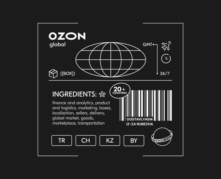 Ozon merch — Брендинг, Графика на Dprofile