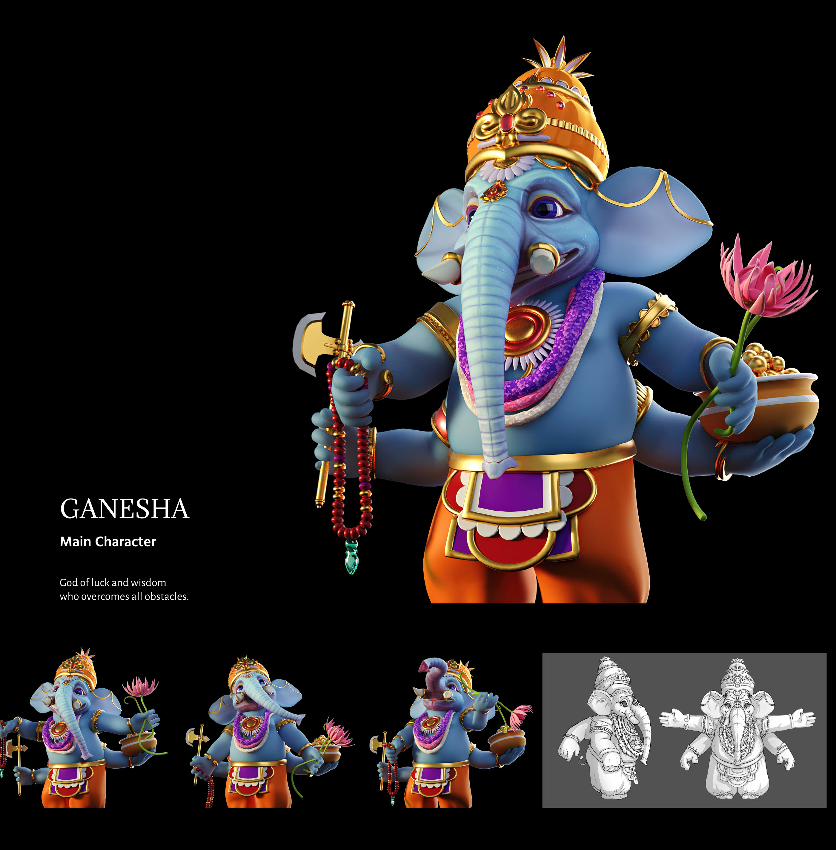 The Art of Ancient Civilisations — Изображение №41 — Иллюстрация, 3D на Dprofile