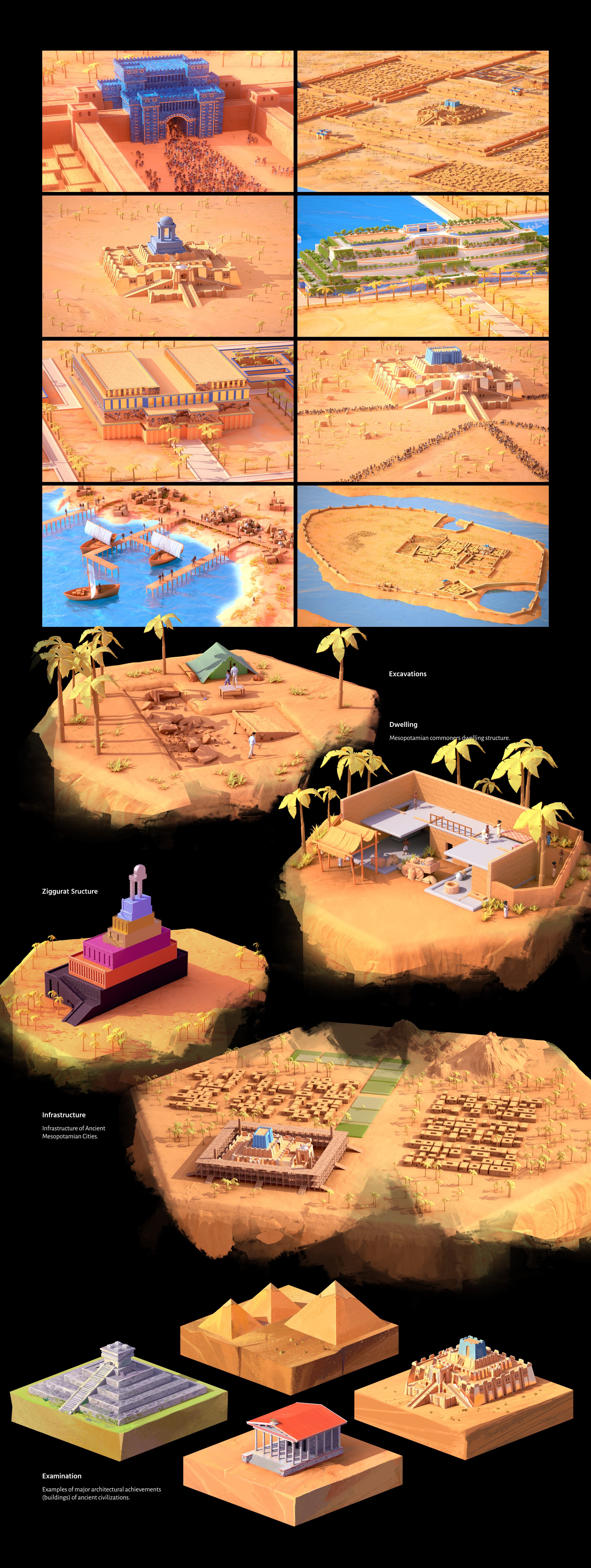 The Art of Ancient Civilisations — Изображение №37 — Иллюстрация, 3D на Dprofile