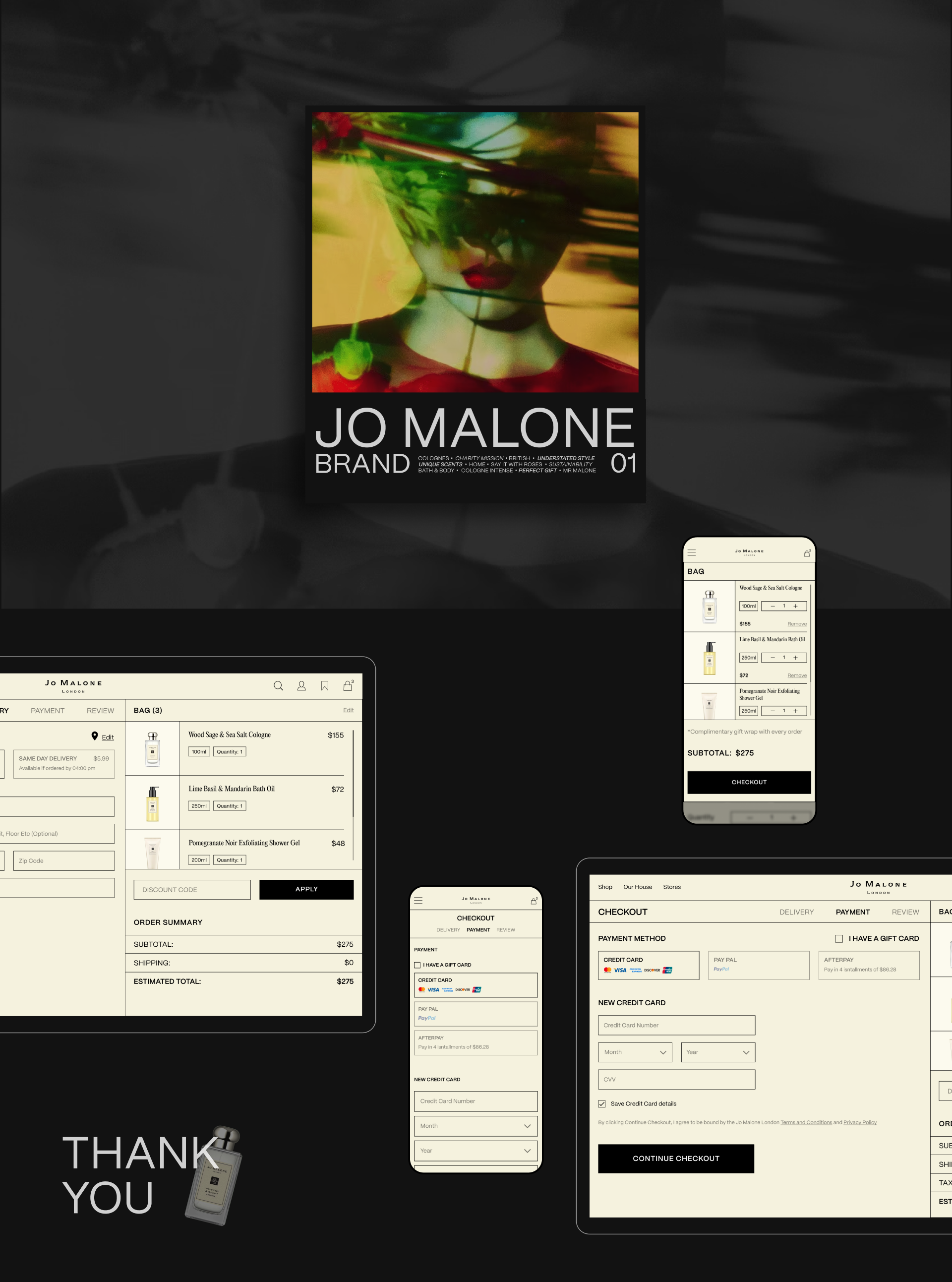 Jo Malone | E-commerce — Изображение №13 — Интерфейсы на Dprofile
